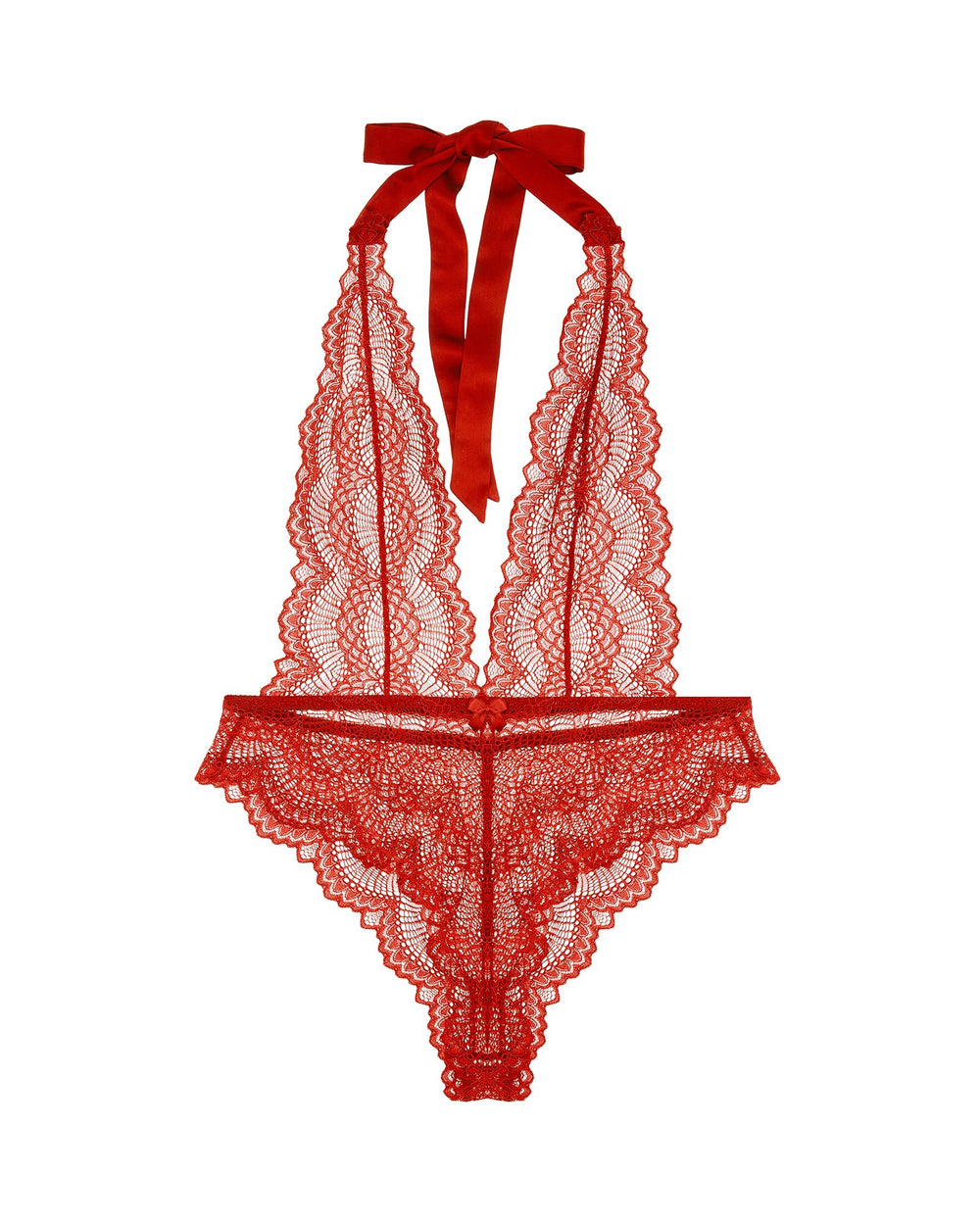 Journelle Natalia Bodysuit in red