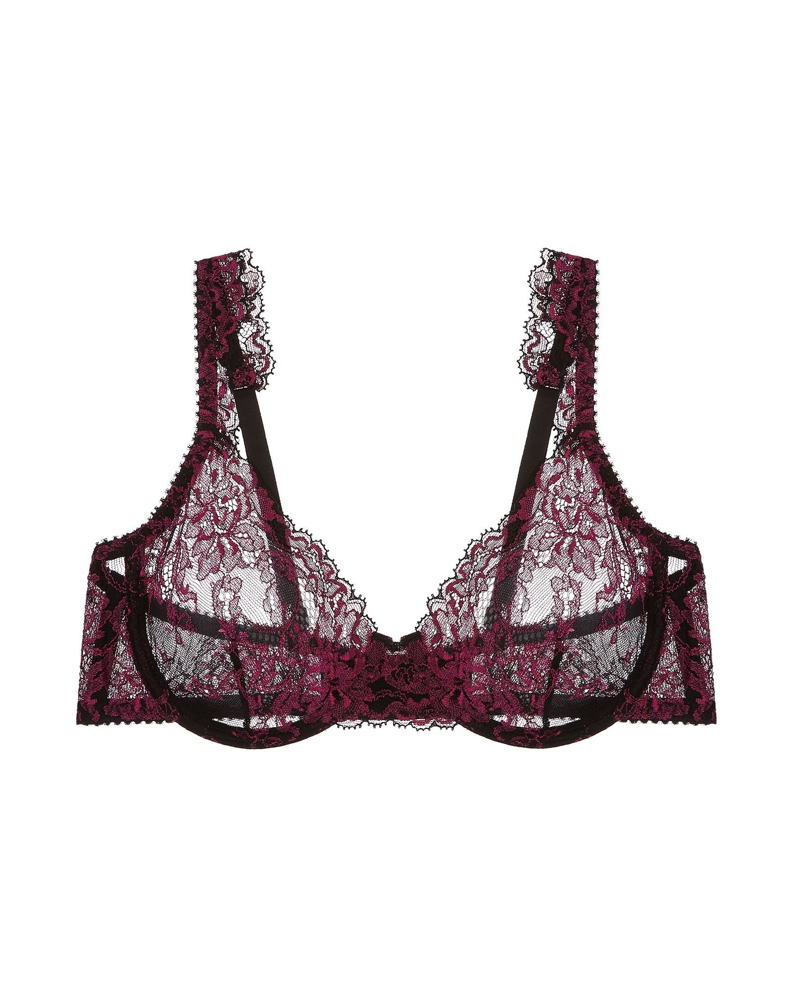 Journelle Chloe Demi Bra in purple