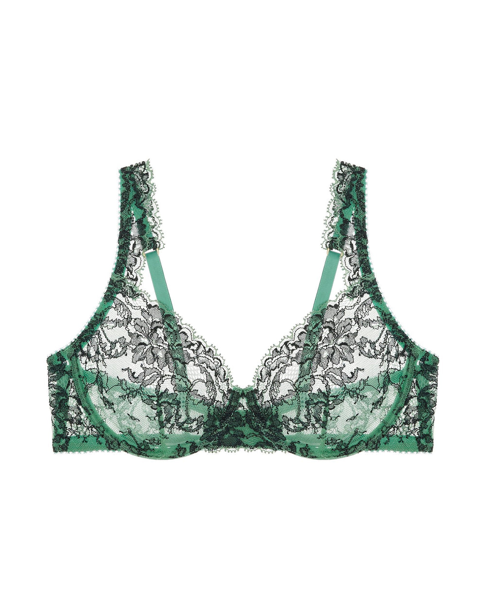 Journelle Chloe Demi Bra in green