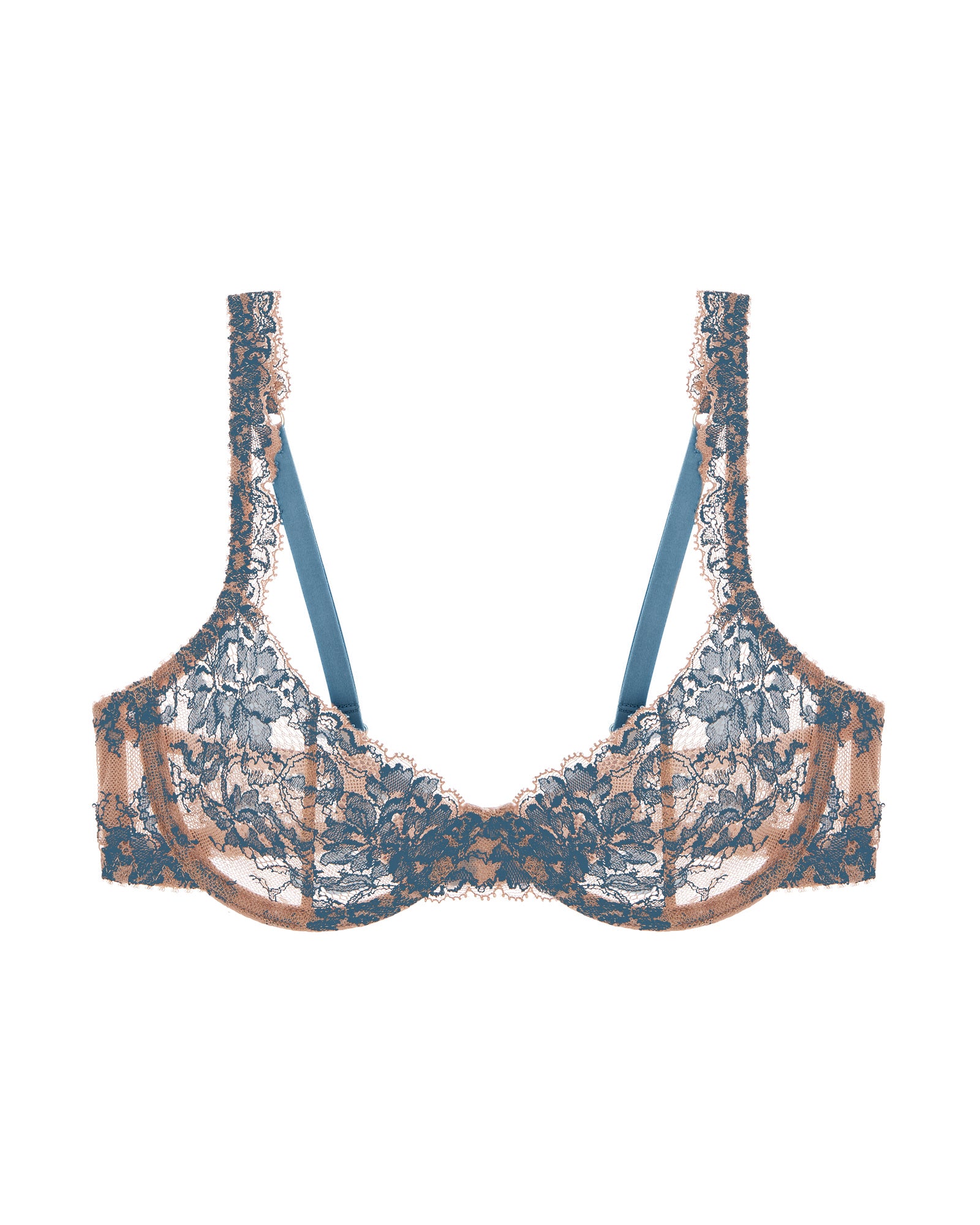 Journelle Chloe Demi Bra in blue