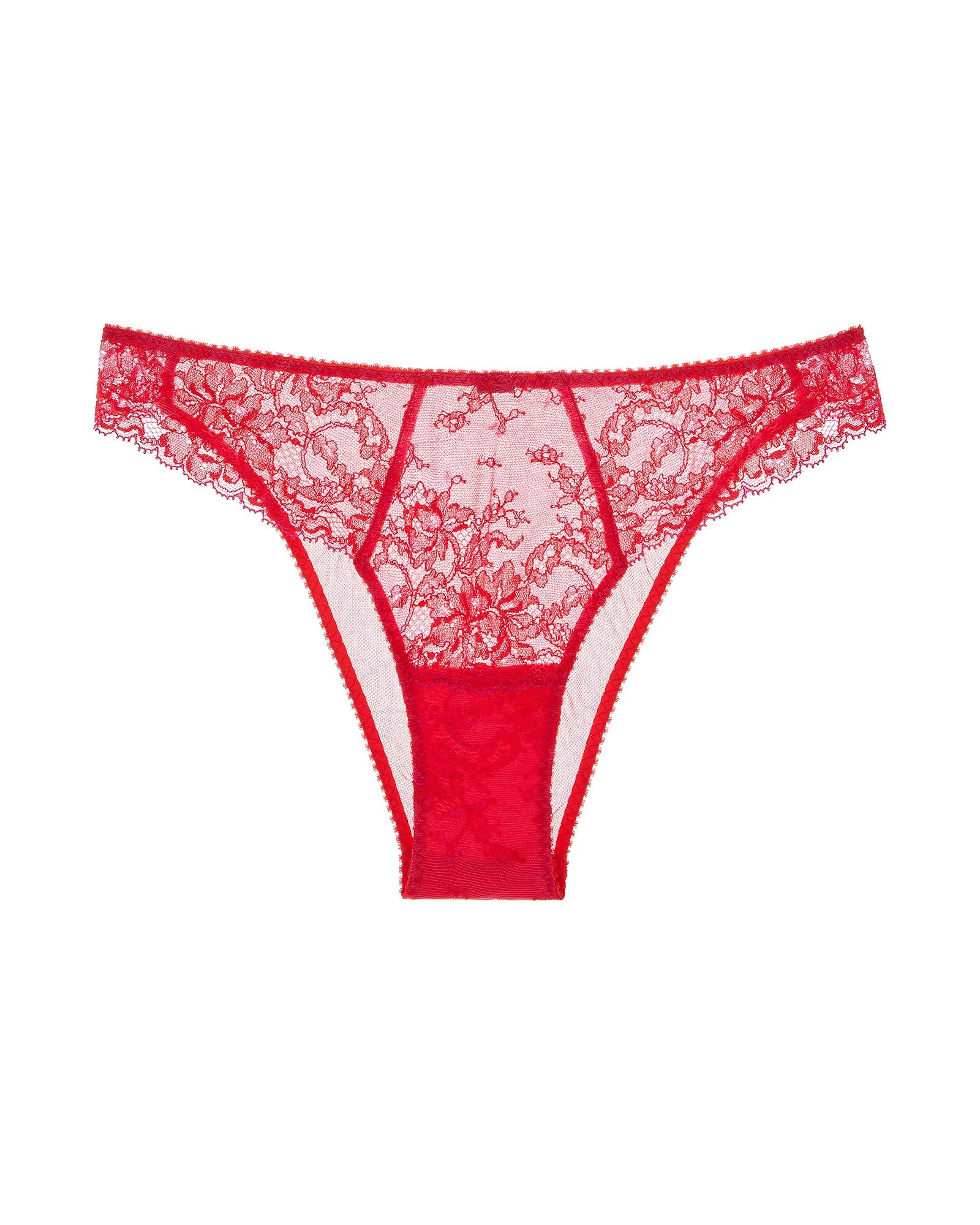 Journelle Chloe French Knicker in red