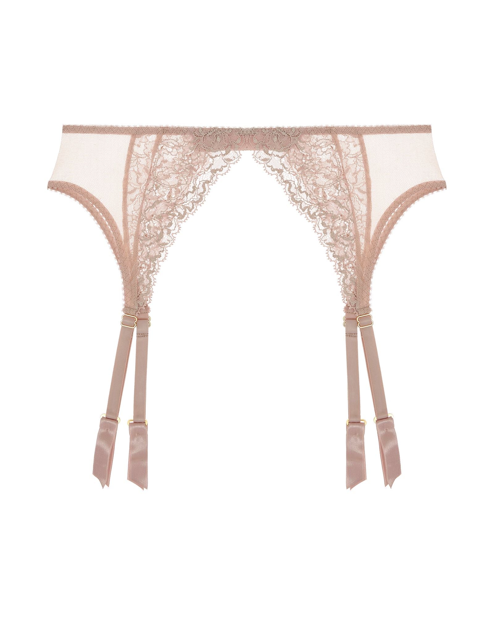 Journelle Chloe Suspender Belt in pink