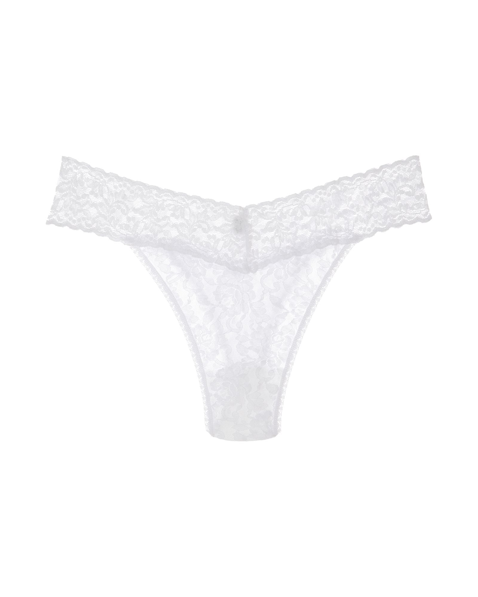 Hanky Panky Original Rise Thong (Rolled) in white