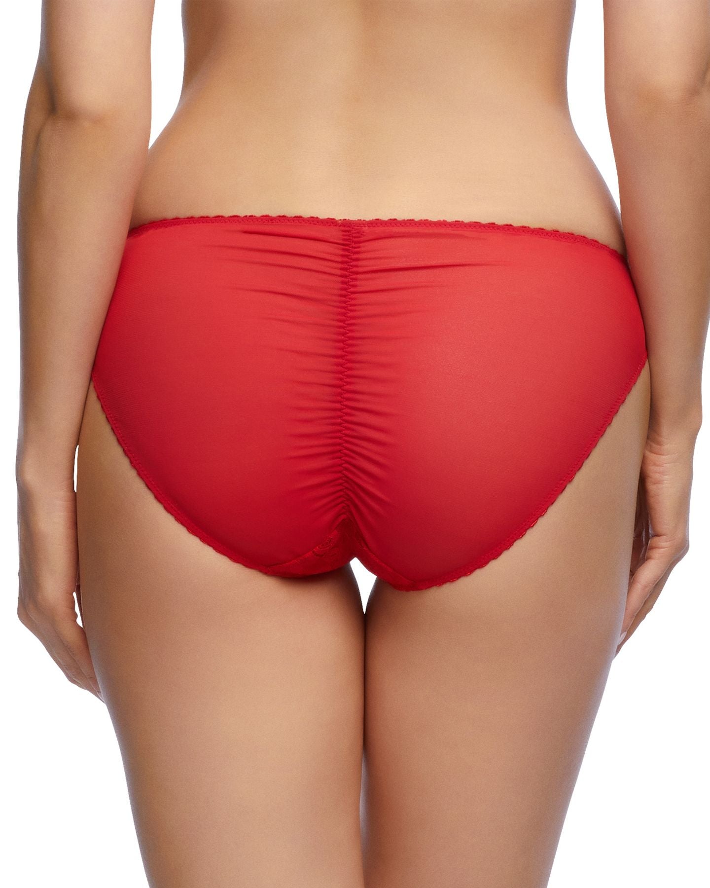 Dita Von Teese Cora Lace Bikini in red