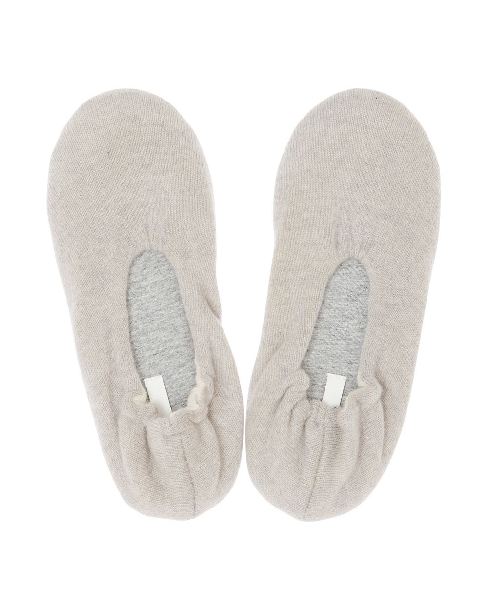 Skin Cashmere Ballet Flat in gray