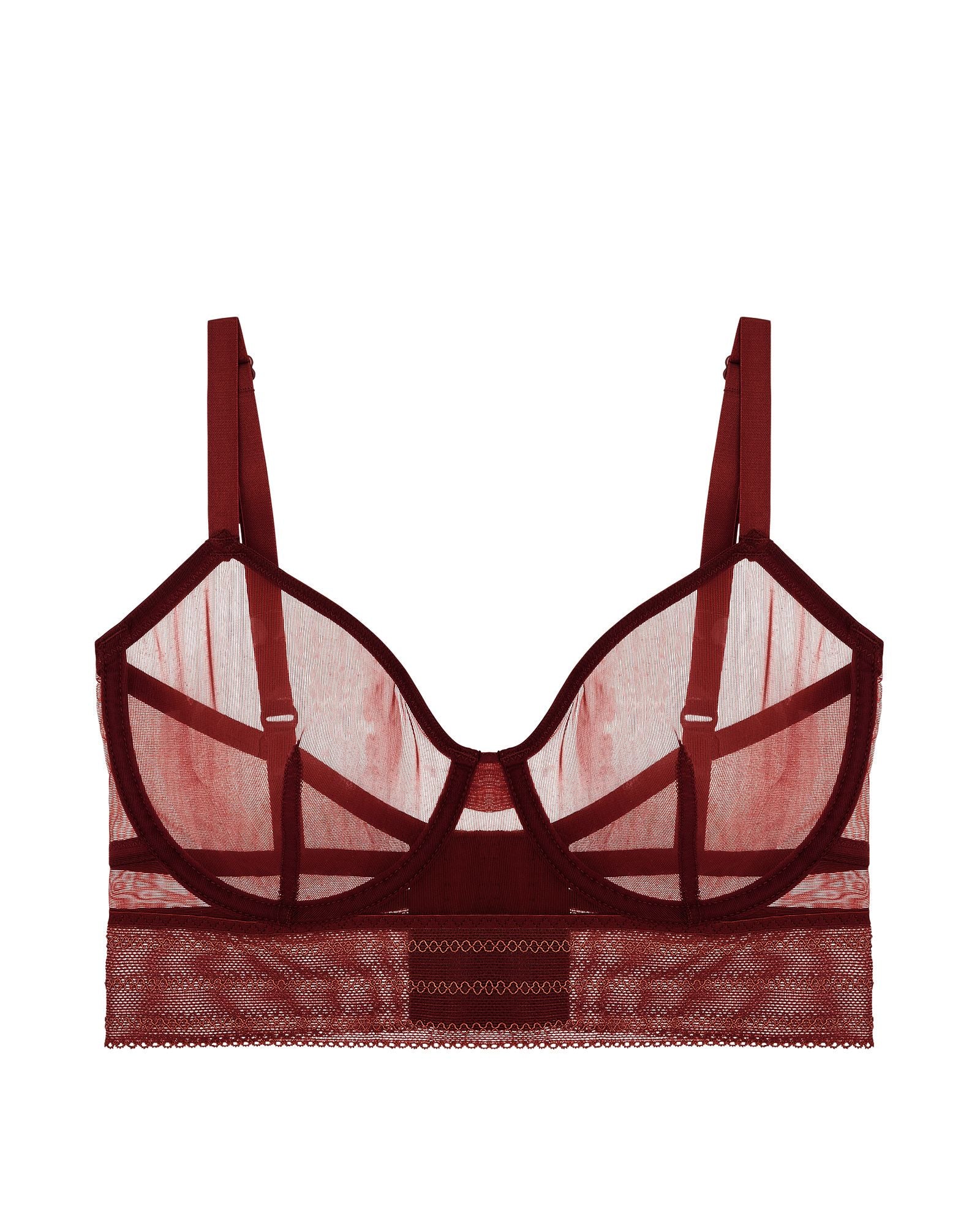 Else Bare Underwire Bra in red