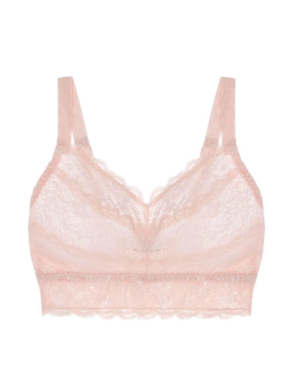 Cosabella Never Say Never Curvy Hook & Eye Bralette in beige