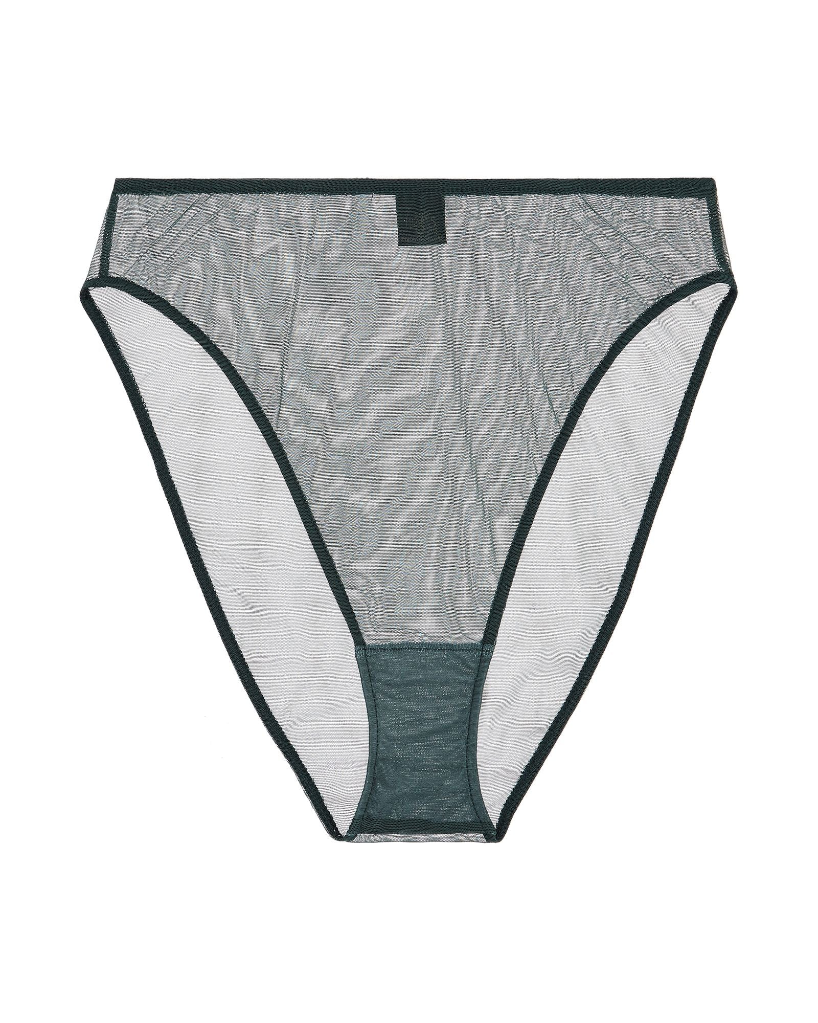 Only Hearts Whisper High Cut Brief in green