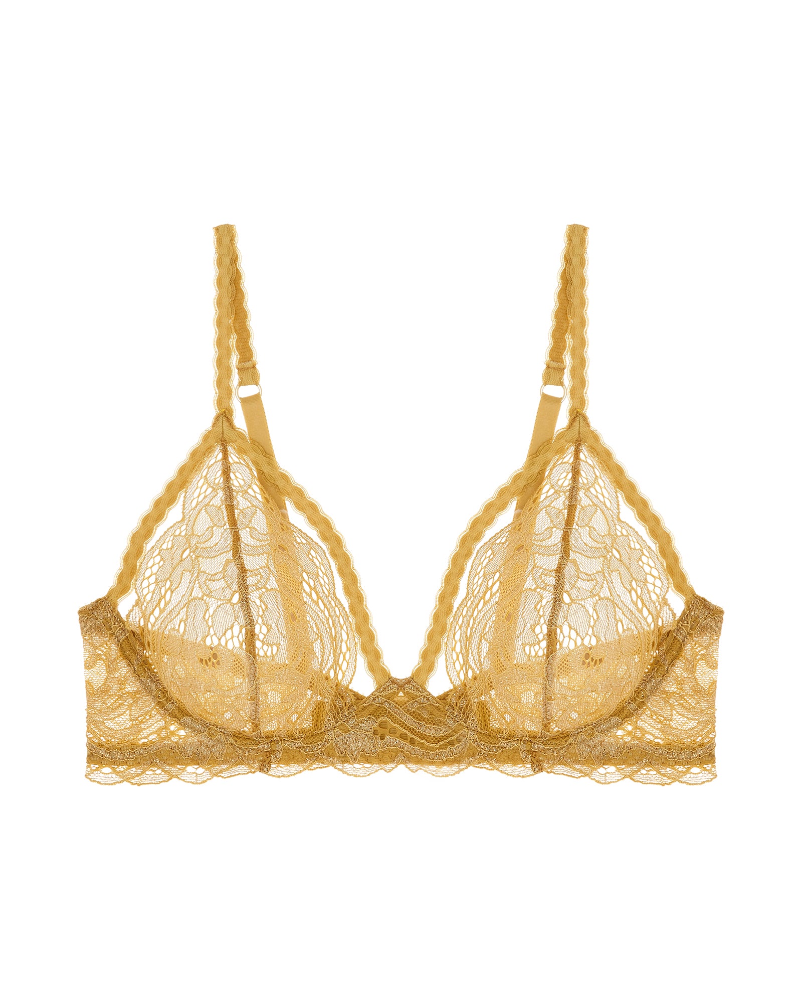 Journelle Anya Underwire Bra in metallics