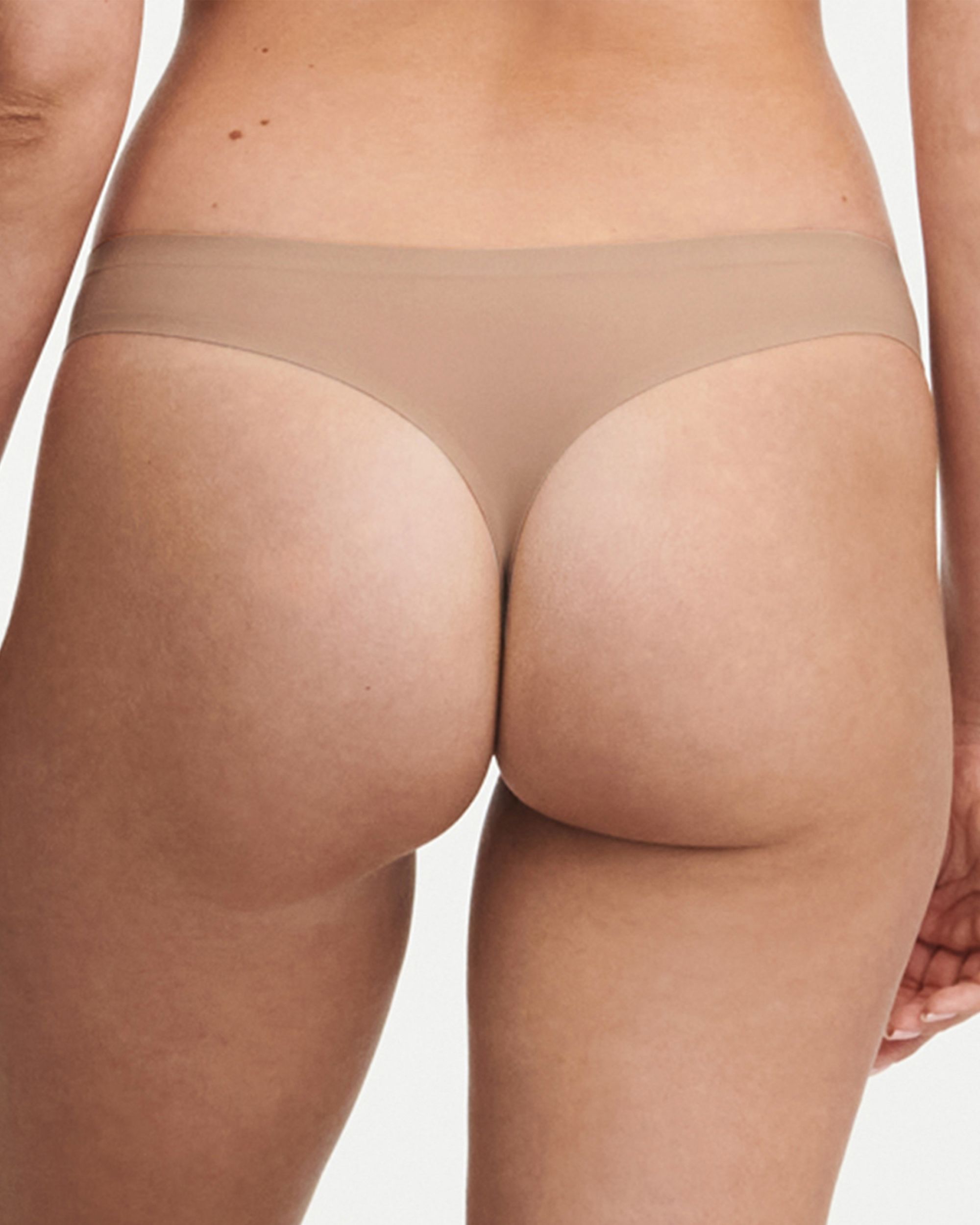 Chantelle Soft Stretch Seamless Thong in brown