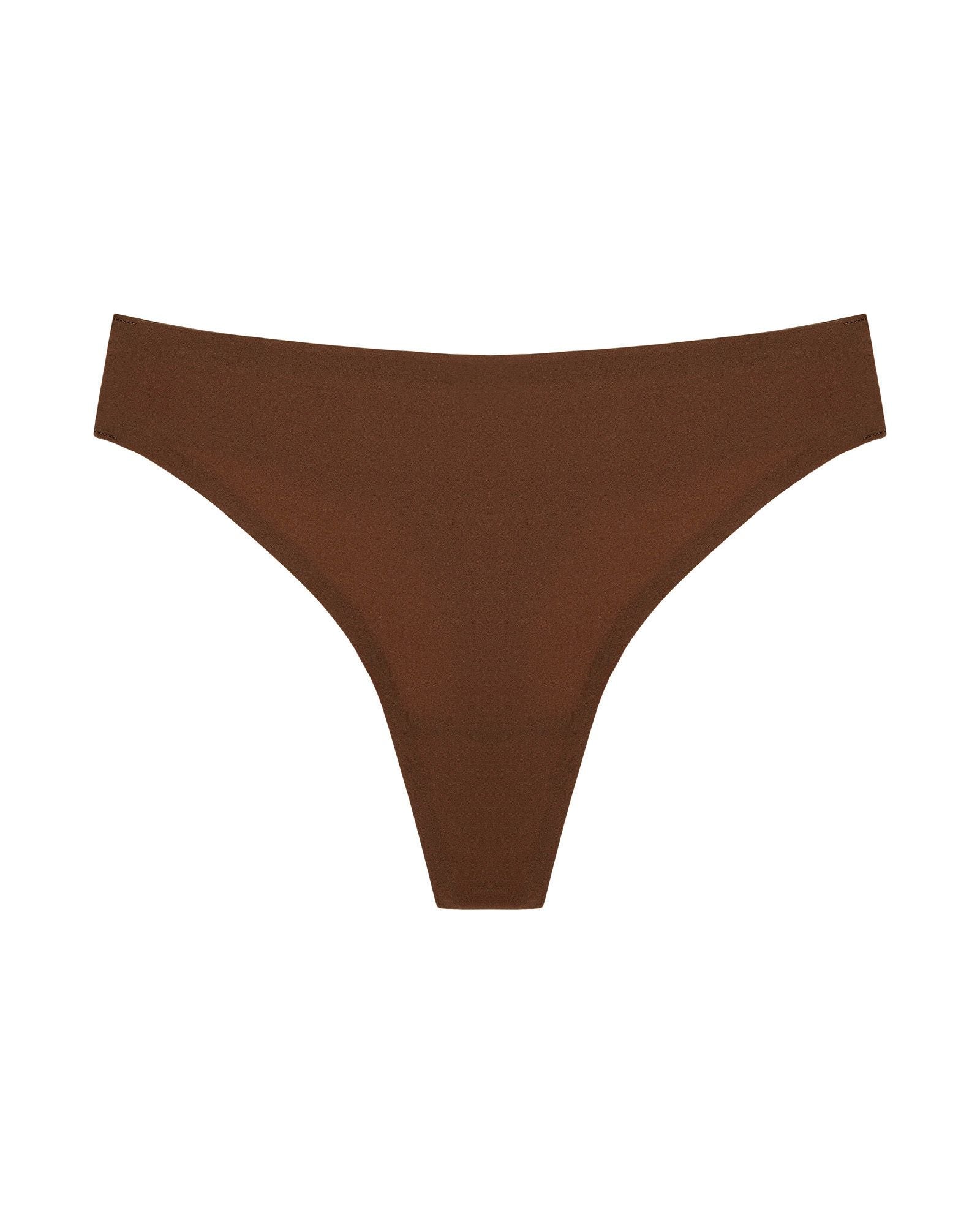 Chantelle Soft Stretch Seamless Thong in brown