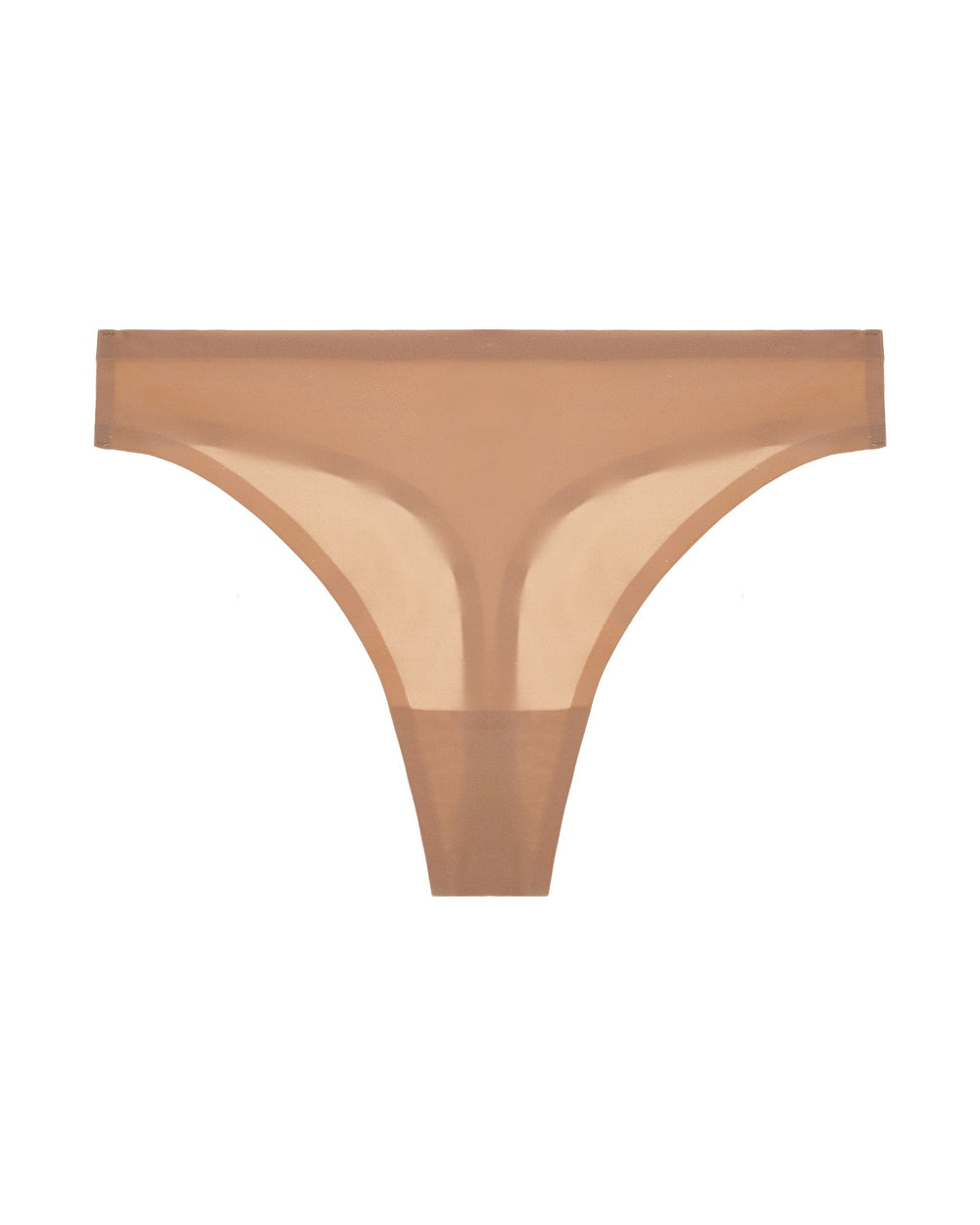 Chantelle Soft Stretch Seamless Thong in beige