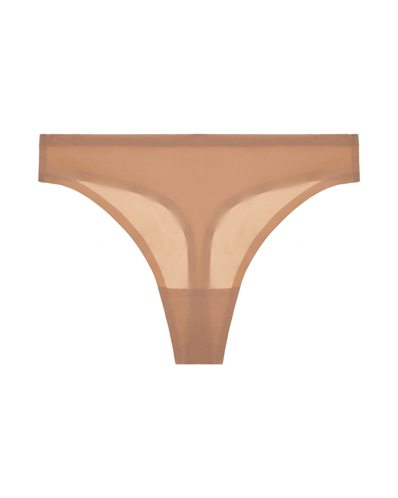 Chantelle Soft Stretch Seamless Thong in beige