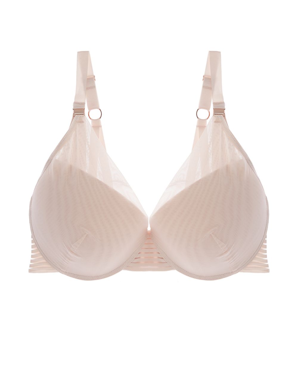 ProjectME Ambition Maternity Plunge Bra in pink