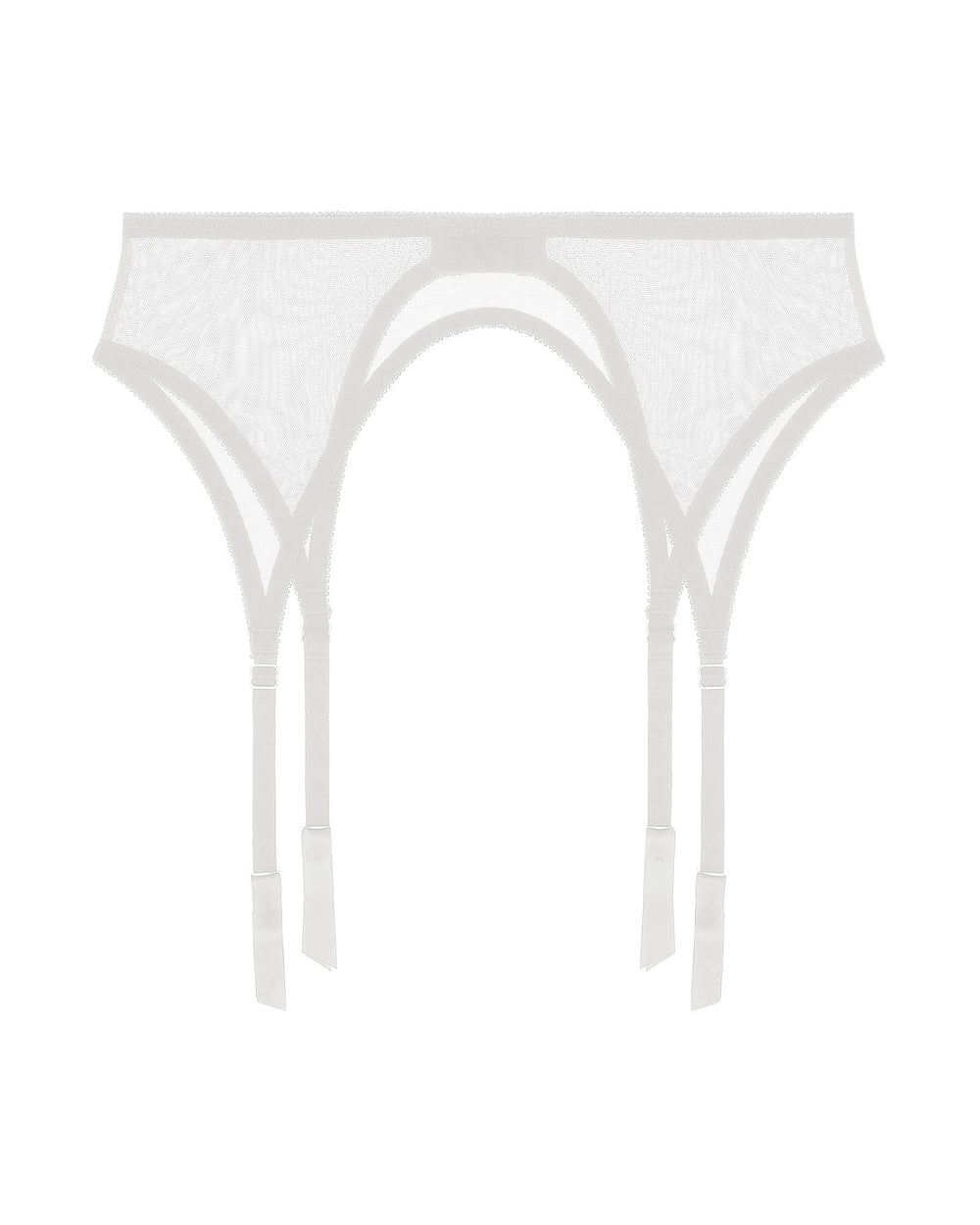 Journelle Odette Classic Suspender in white