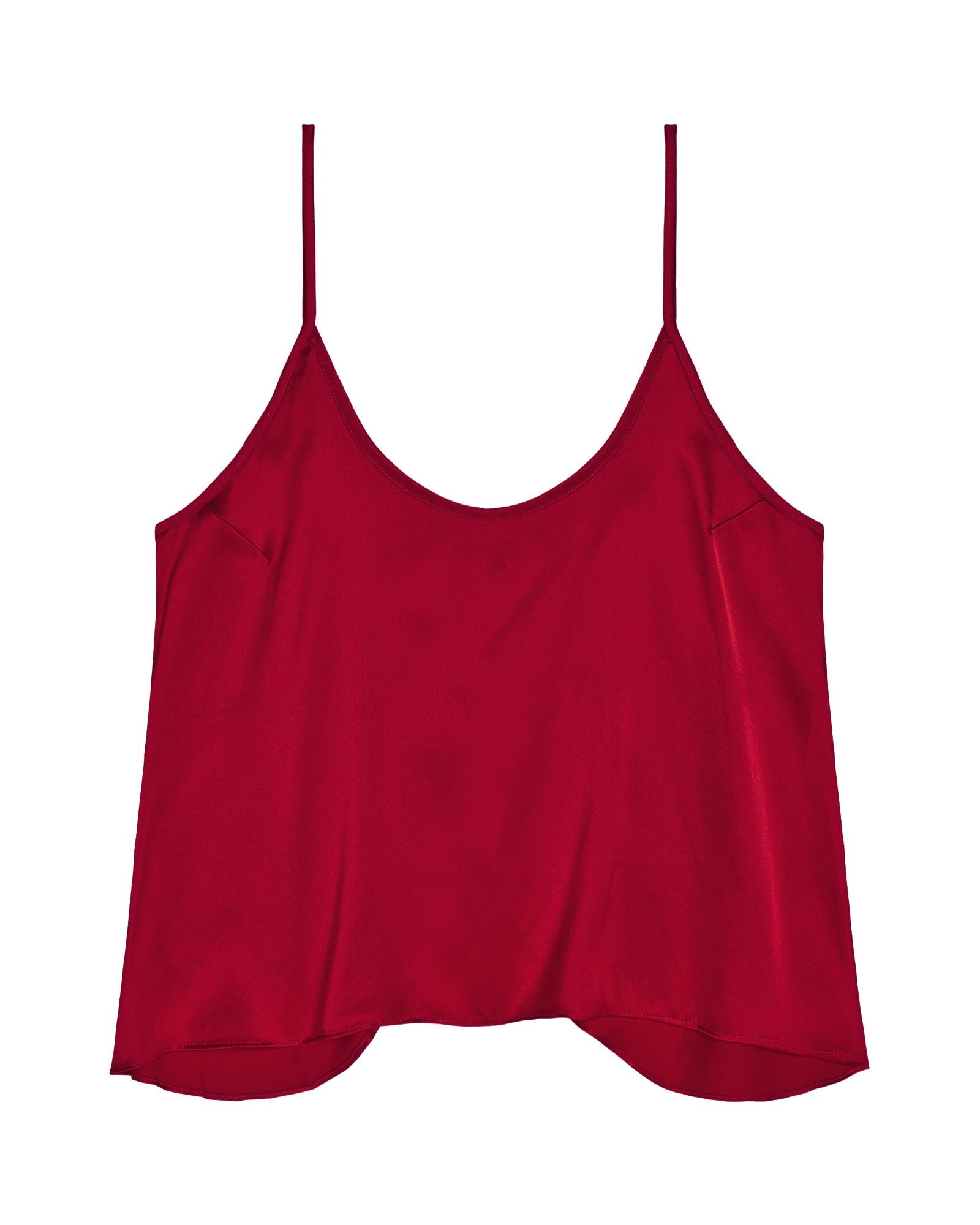 Journelle Celine Open Back Cami in red