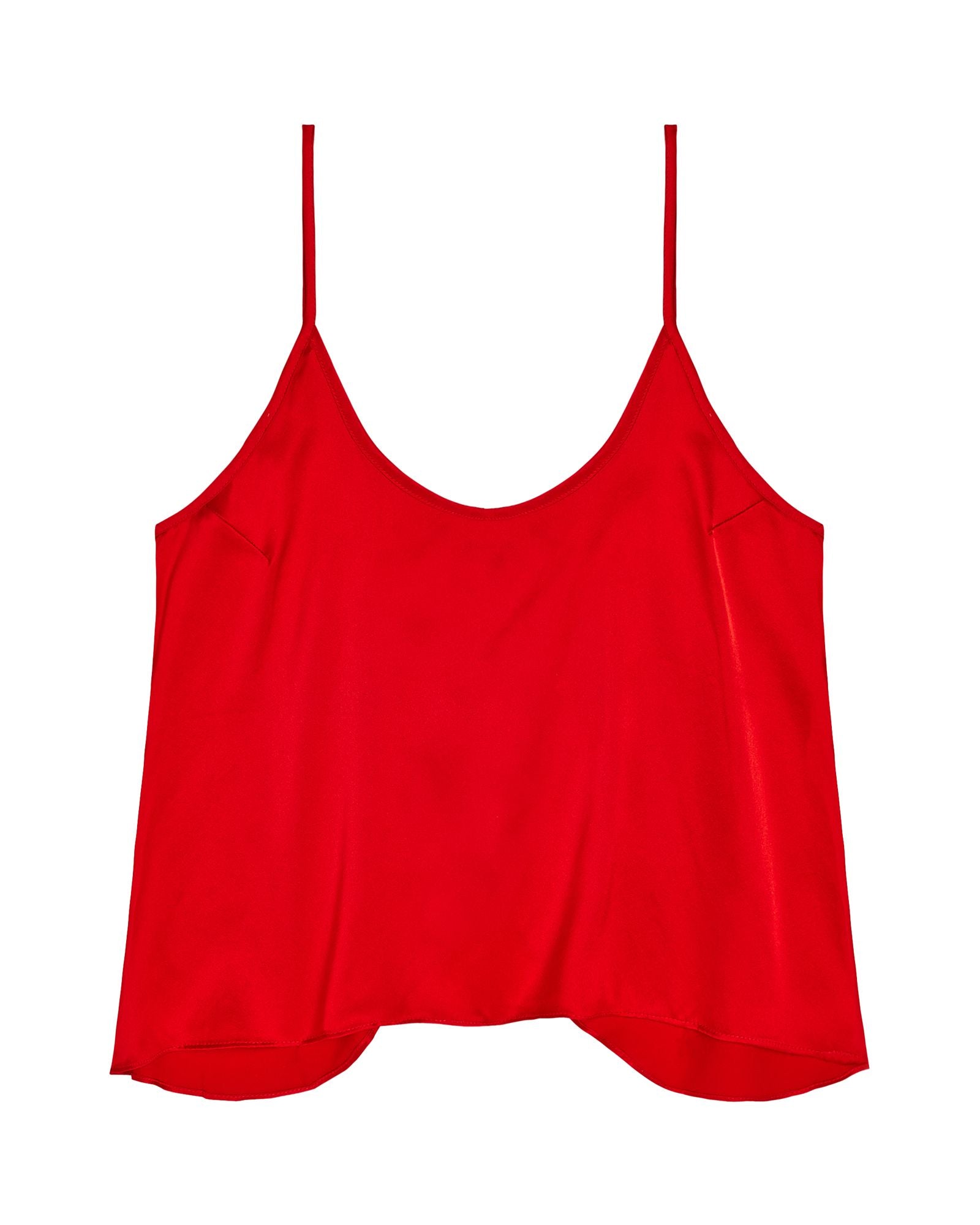 Journelle Celine Open Back Cami in red