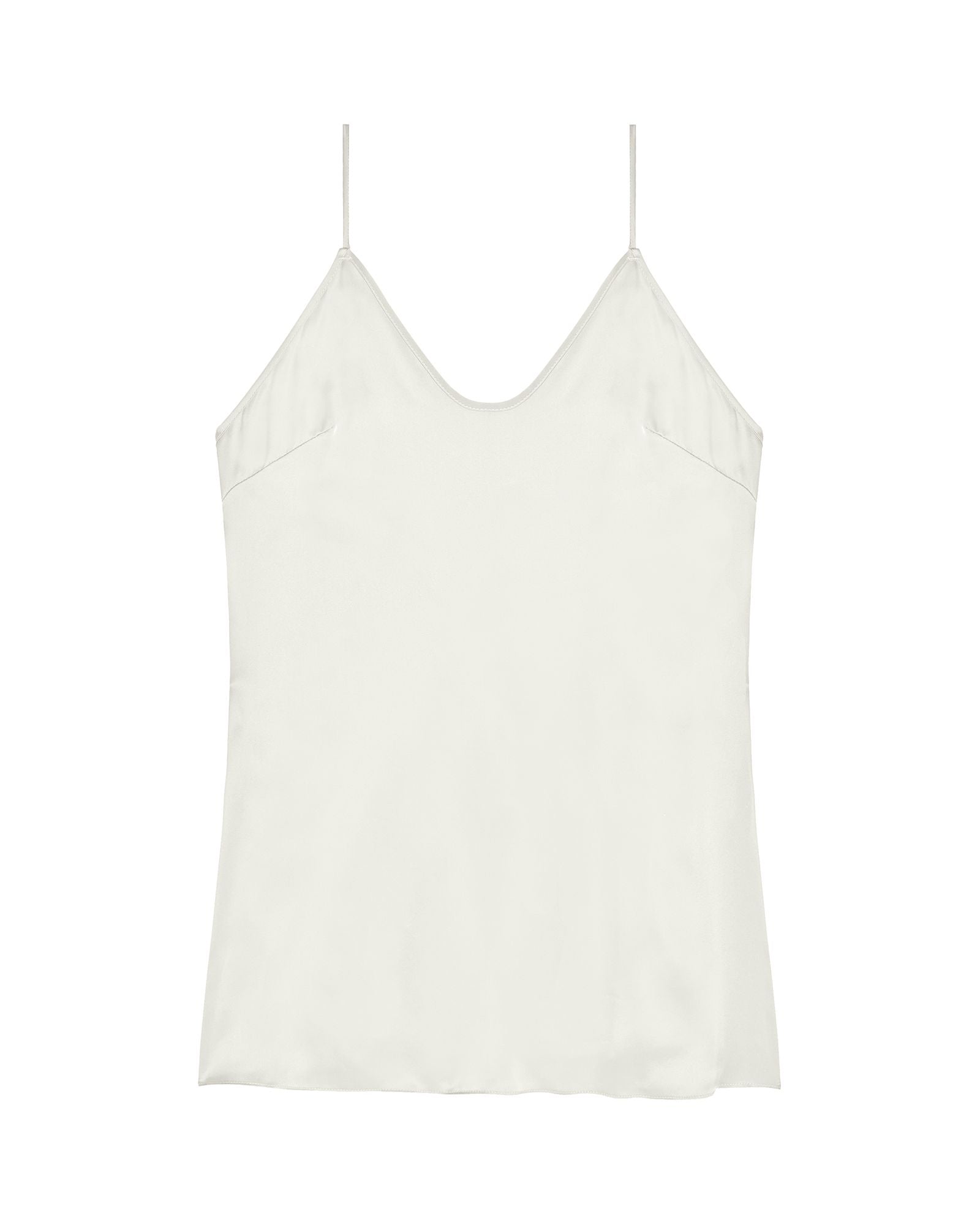 Journelle Celine Low Back Slip in white