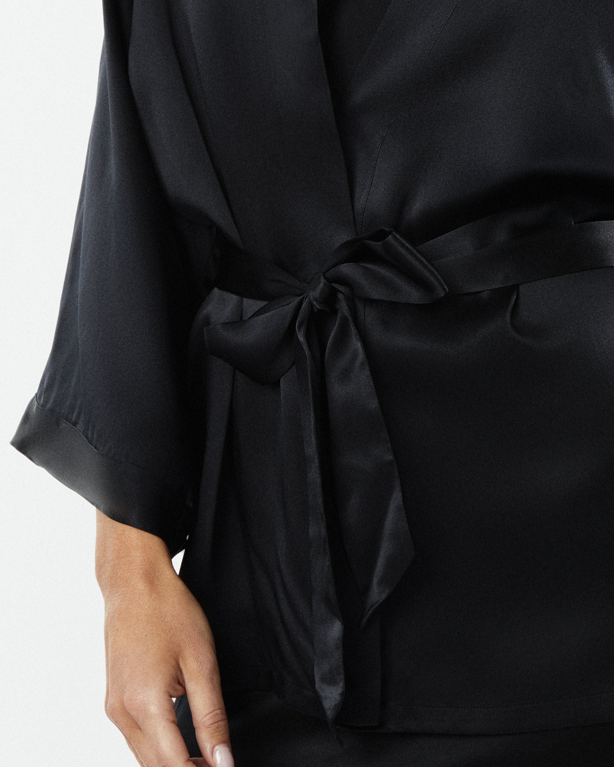 Journelle Celine Classic Robe in black