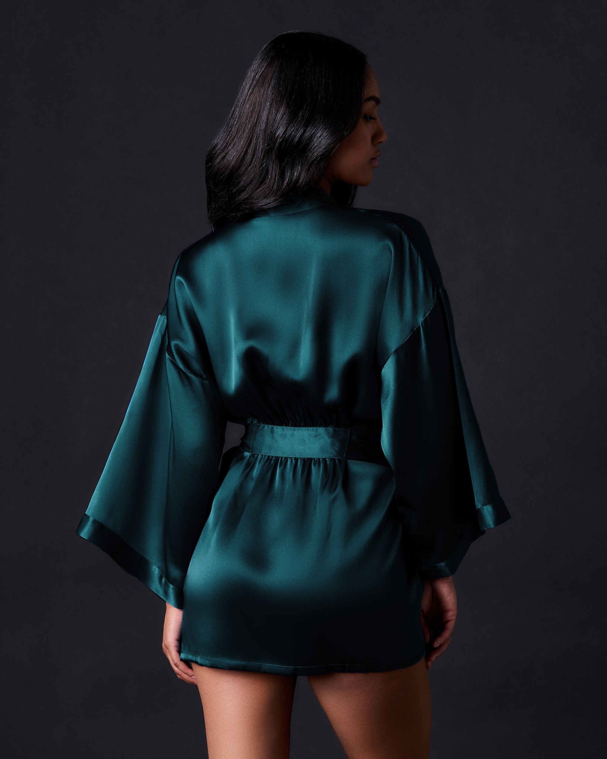 Journelle Celine Classic Robe in green