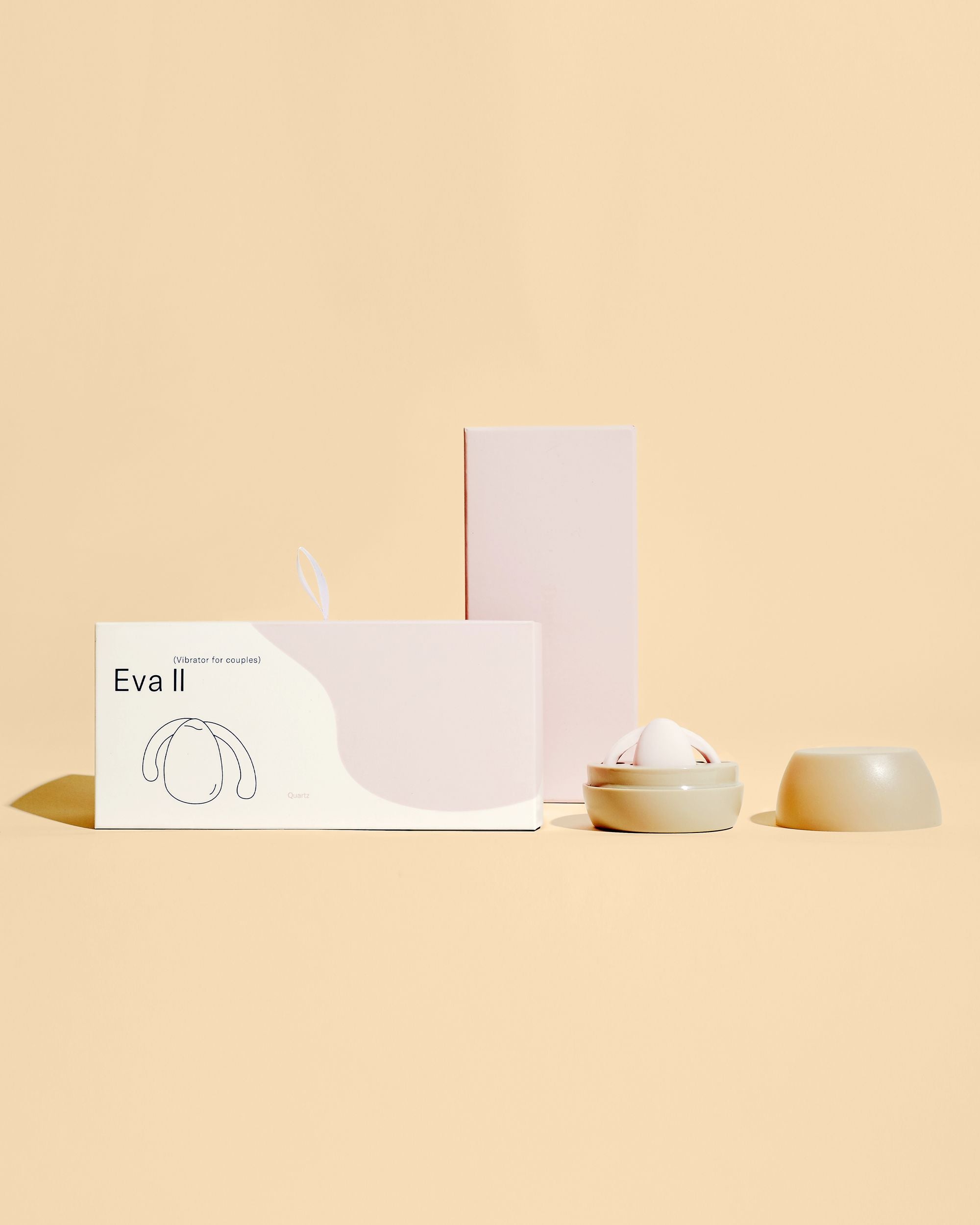 Dame Eva II Hands Free Vibrator in pink