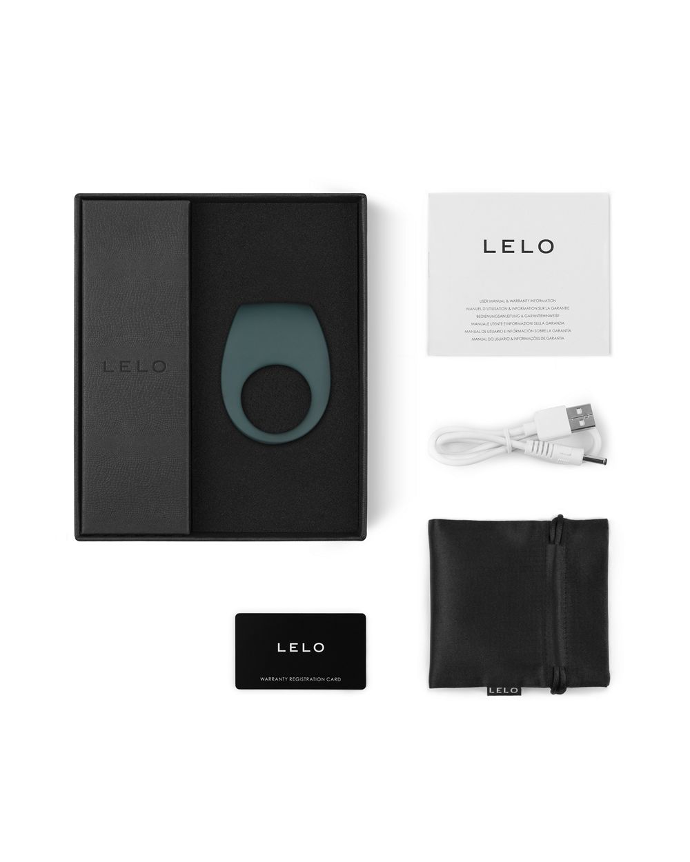 Lelo Tor 2 Couples Ring in green