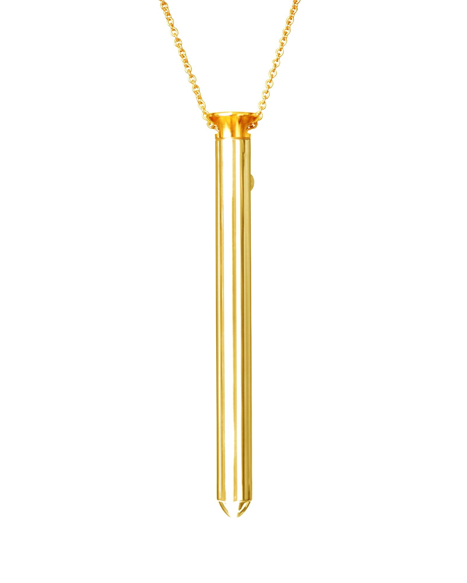Crave Vesper Gold Vibrating Necklace in metallics