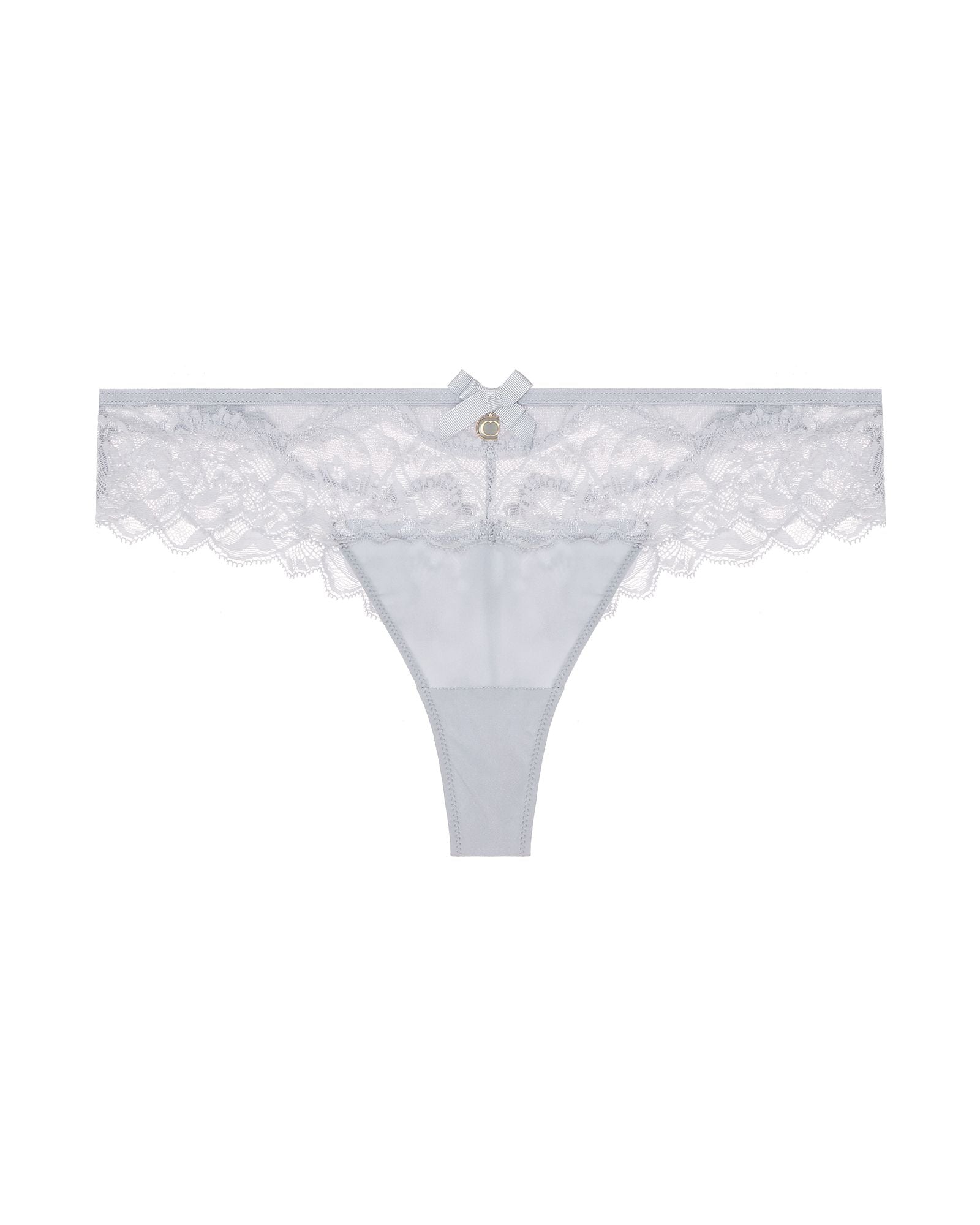 Chantelle Orangerie Thong in gray