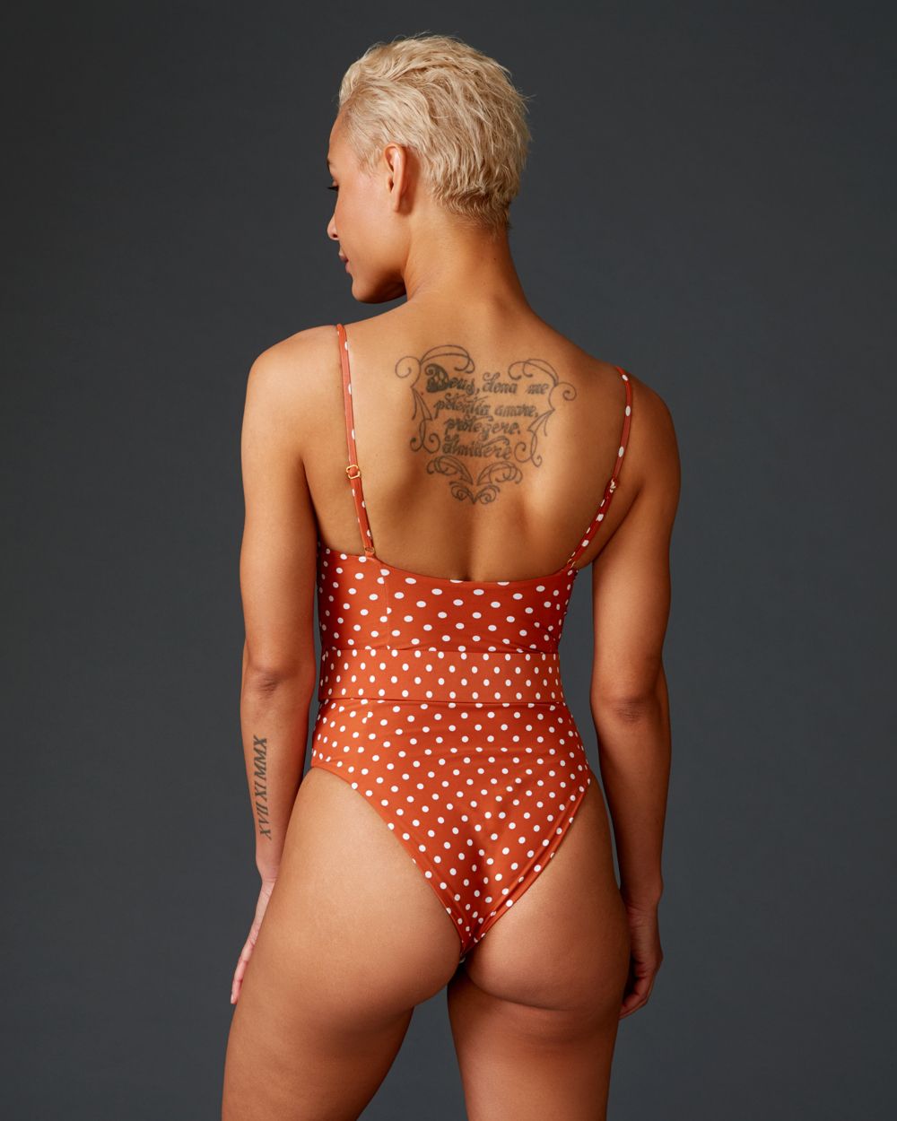 WeWoreWhat Danielle One Piece in brown