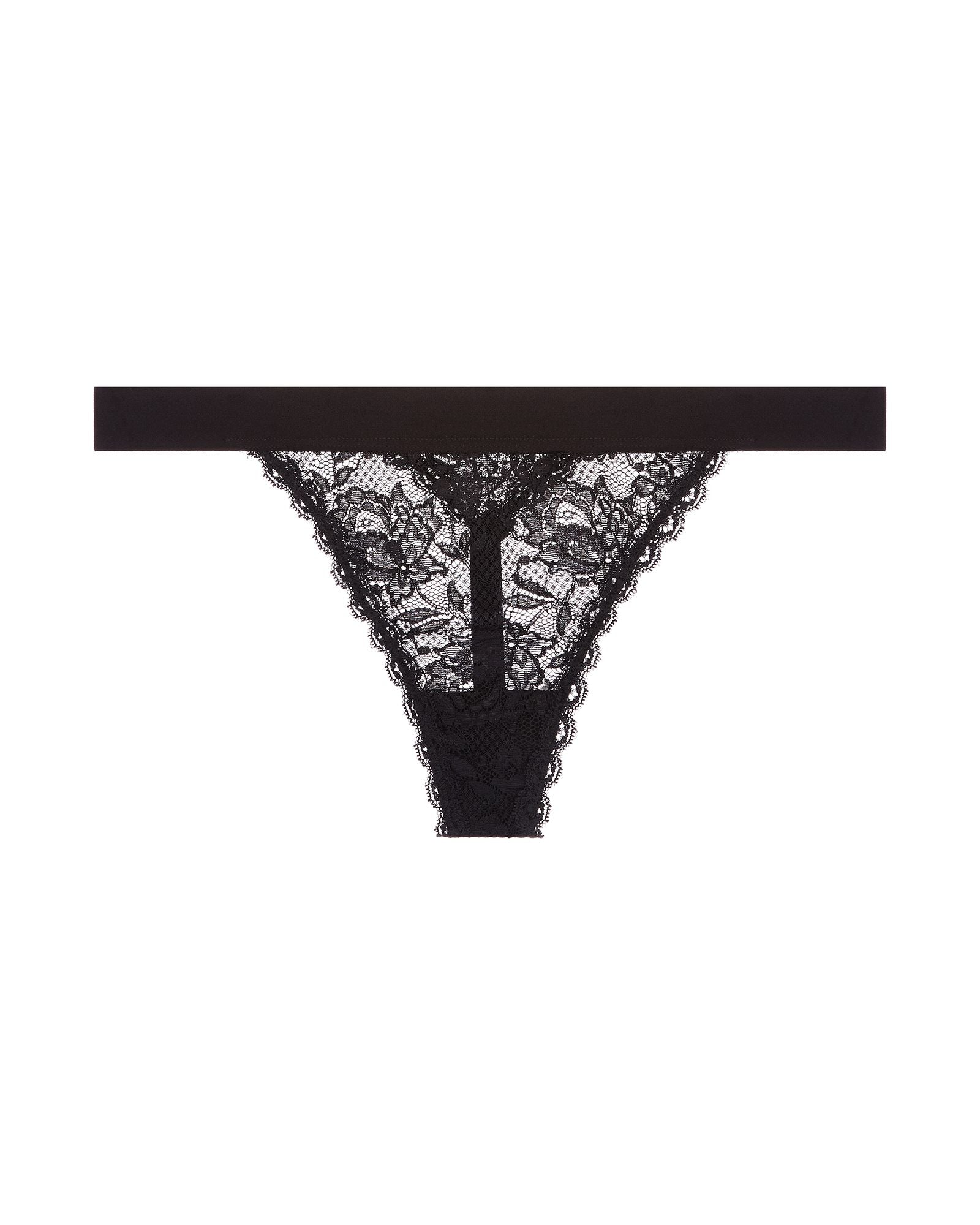 Cosabella Never Say Never Extended G-String in black