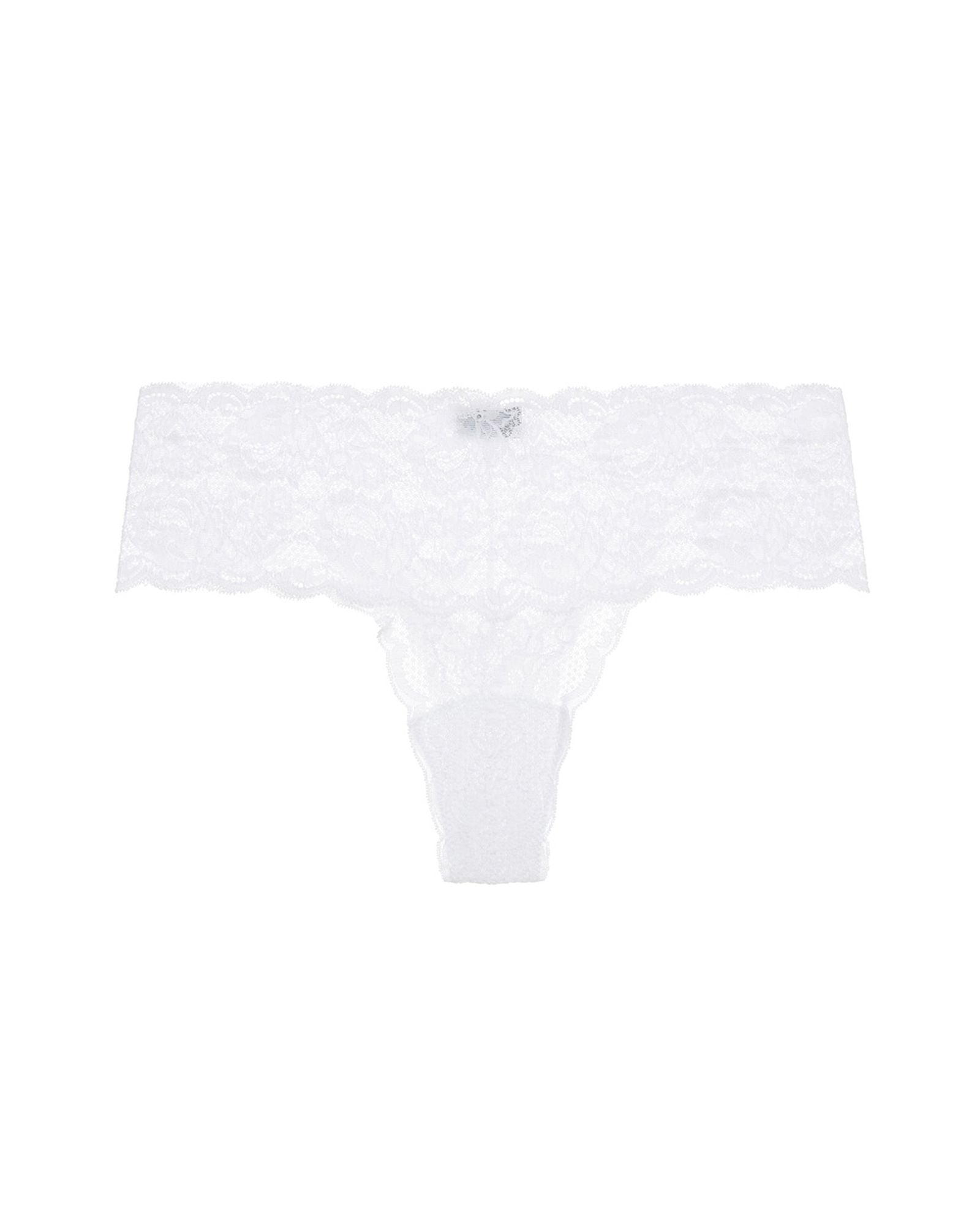 Cosabella Never Say Never Comfie Cutie Thong in white