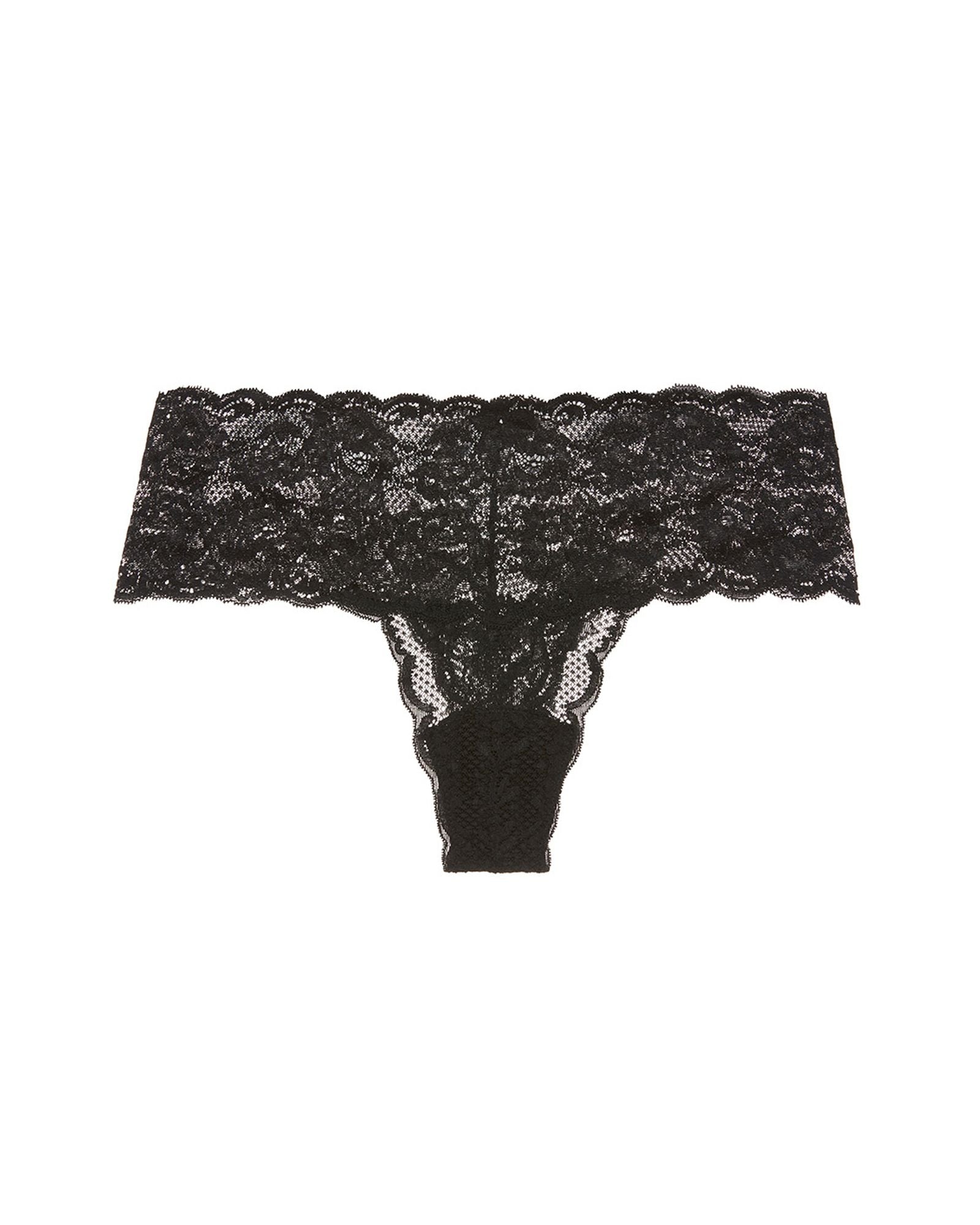 Cosabella Never Say Never Comfie Cutie Thong in black