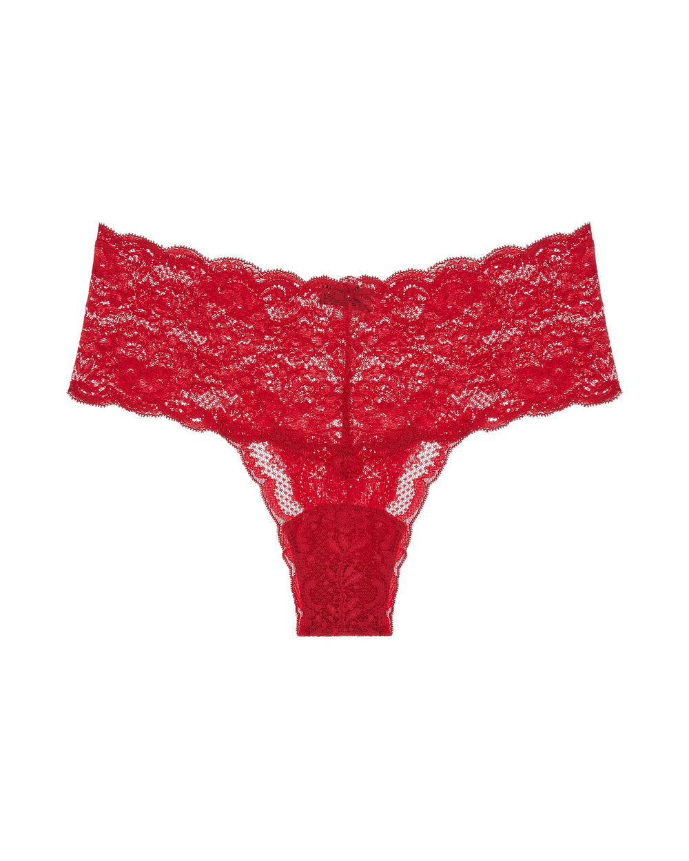 Cosabella Never Say Never Comfie Cutie Thong in red