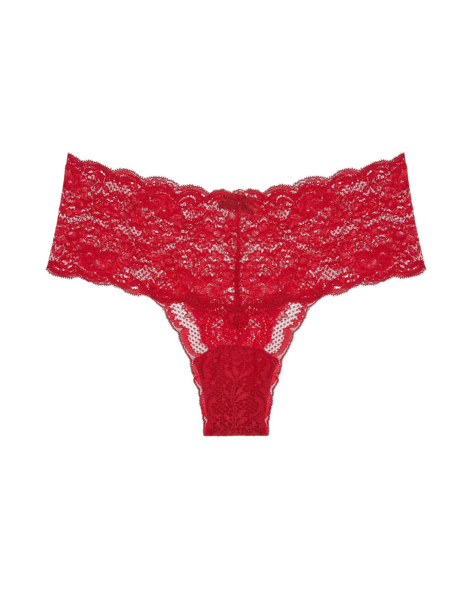 Cosabella Never Say Never Comfie Cutie Thong in red