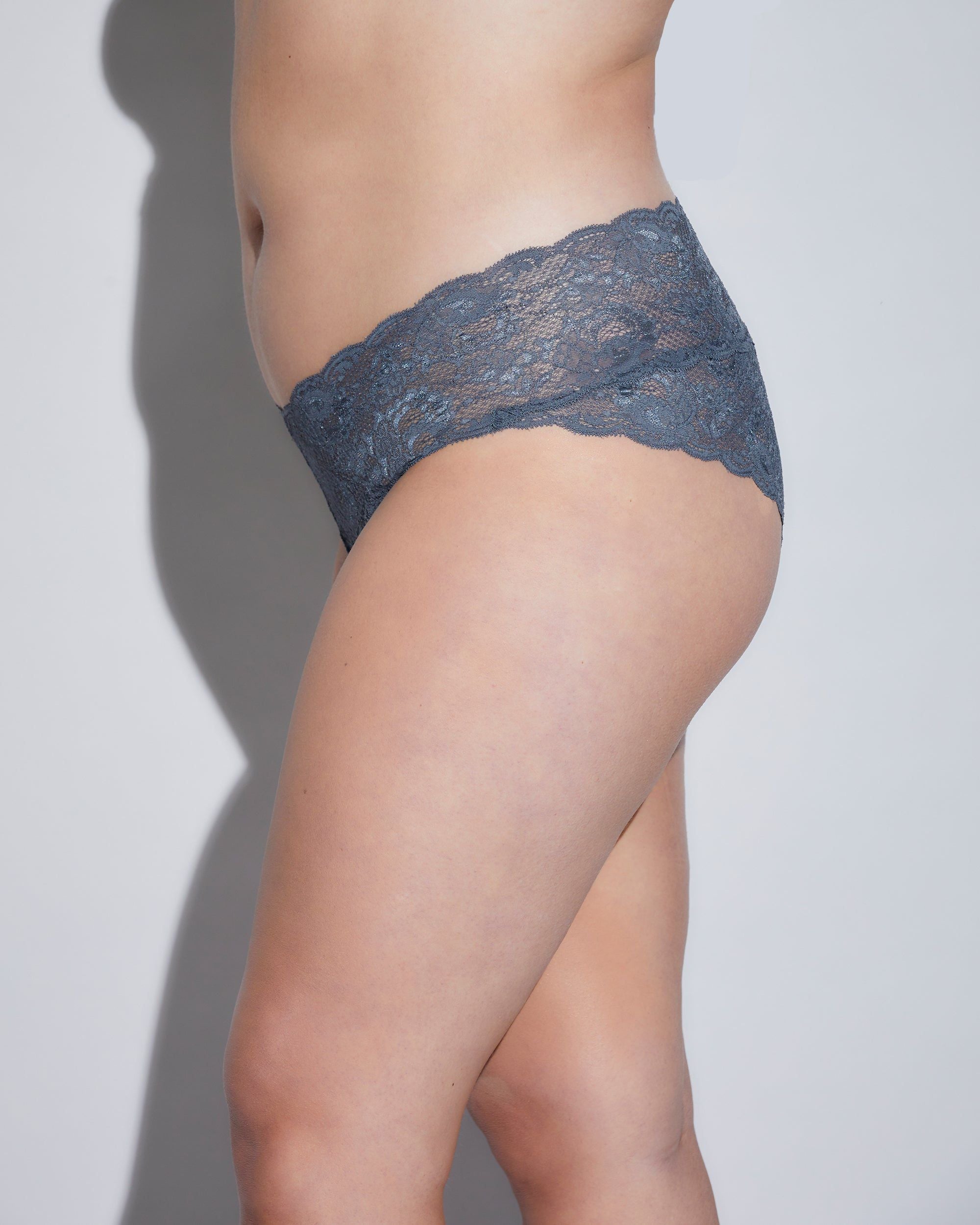 Cosabella Never Say Never Extended Hottie Hotpant in gray