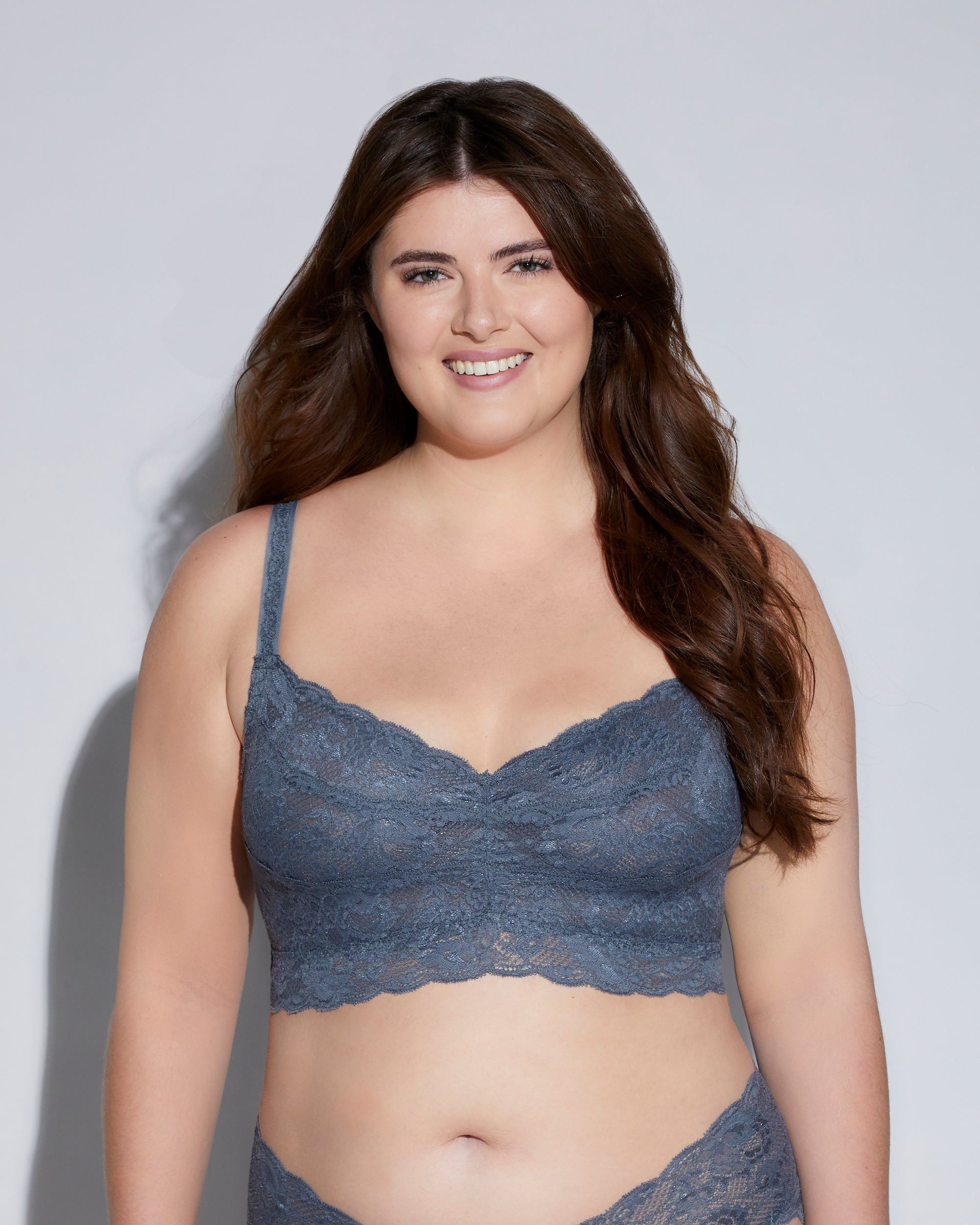 Cosabella Never Say Never Extended Sweetie Soft Bra in gray