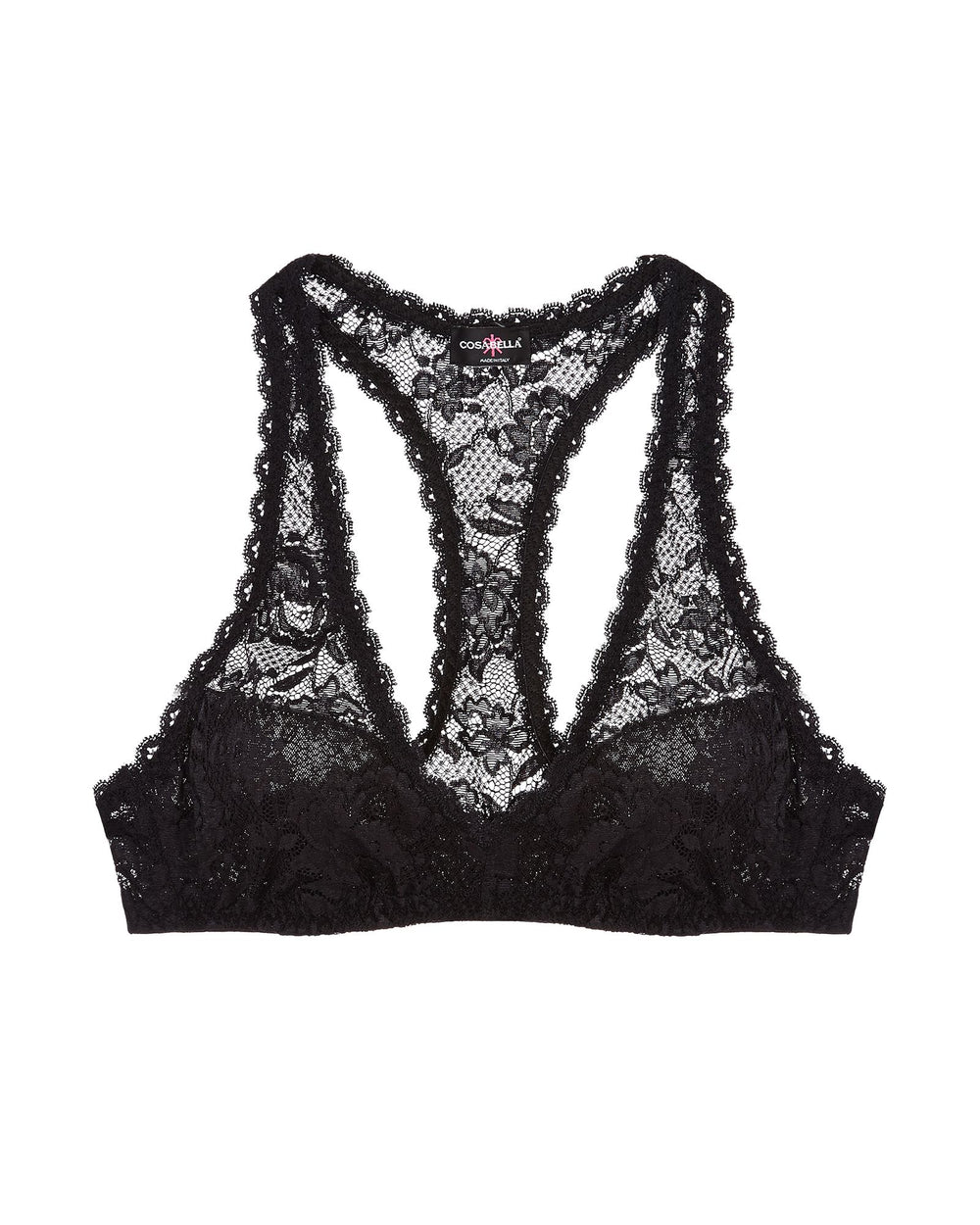 Cosabella Never Say Never Racie Racerback Bra in black