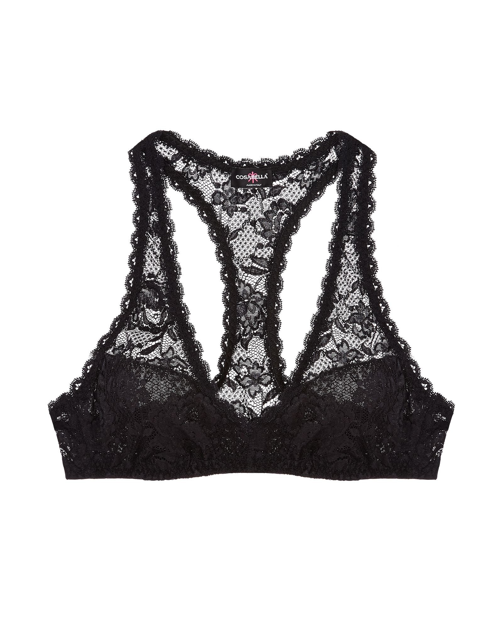 Cosabella Never Say Never Racie Racerback Bra in black