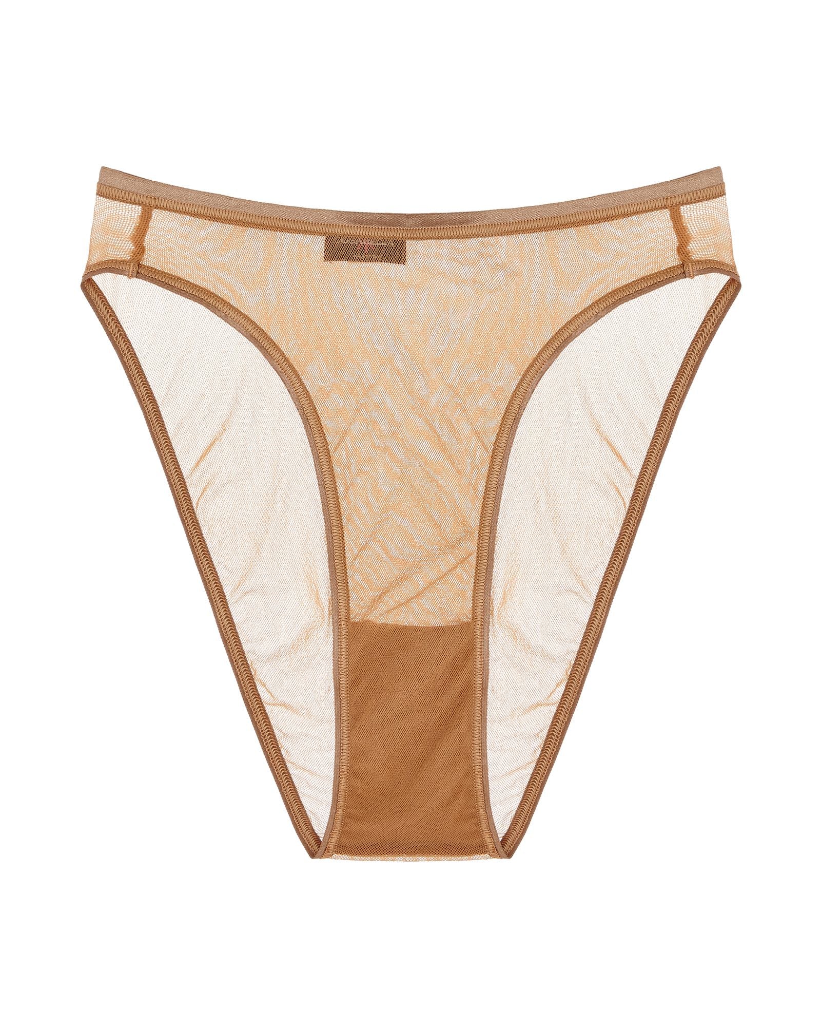 Cosabella Soire Confidence High Waist Bikini in brown