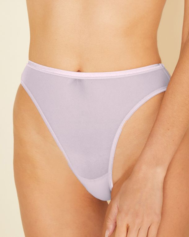 Cosabella Soire Confidence High Waist Bikini in purple