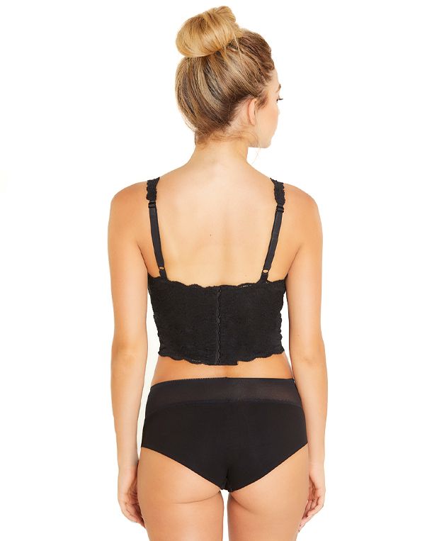 Cosabella Never Say Never Curvy Plungie Longline Bralette