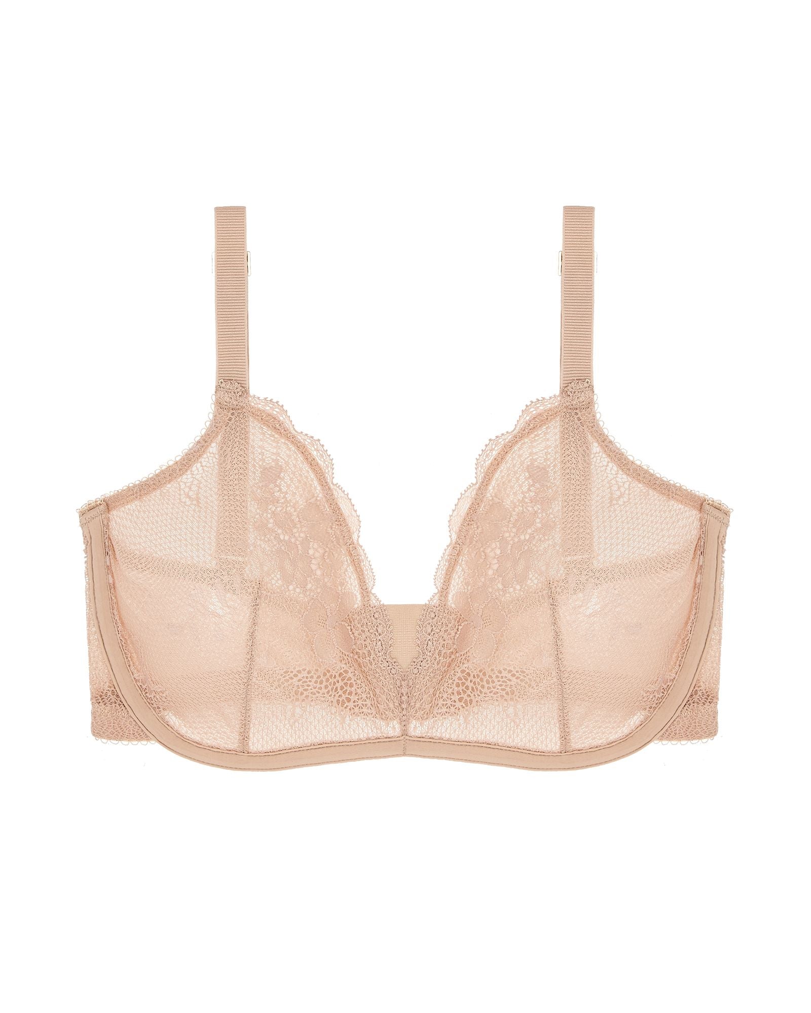 Jason Wu Intimates Classic Lace Underwire Bra in beige