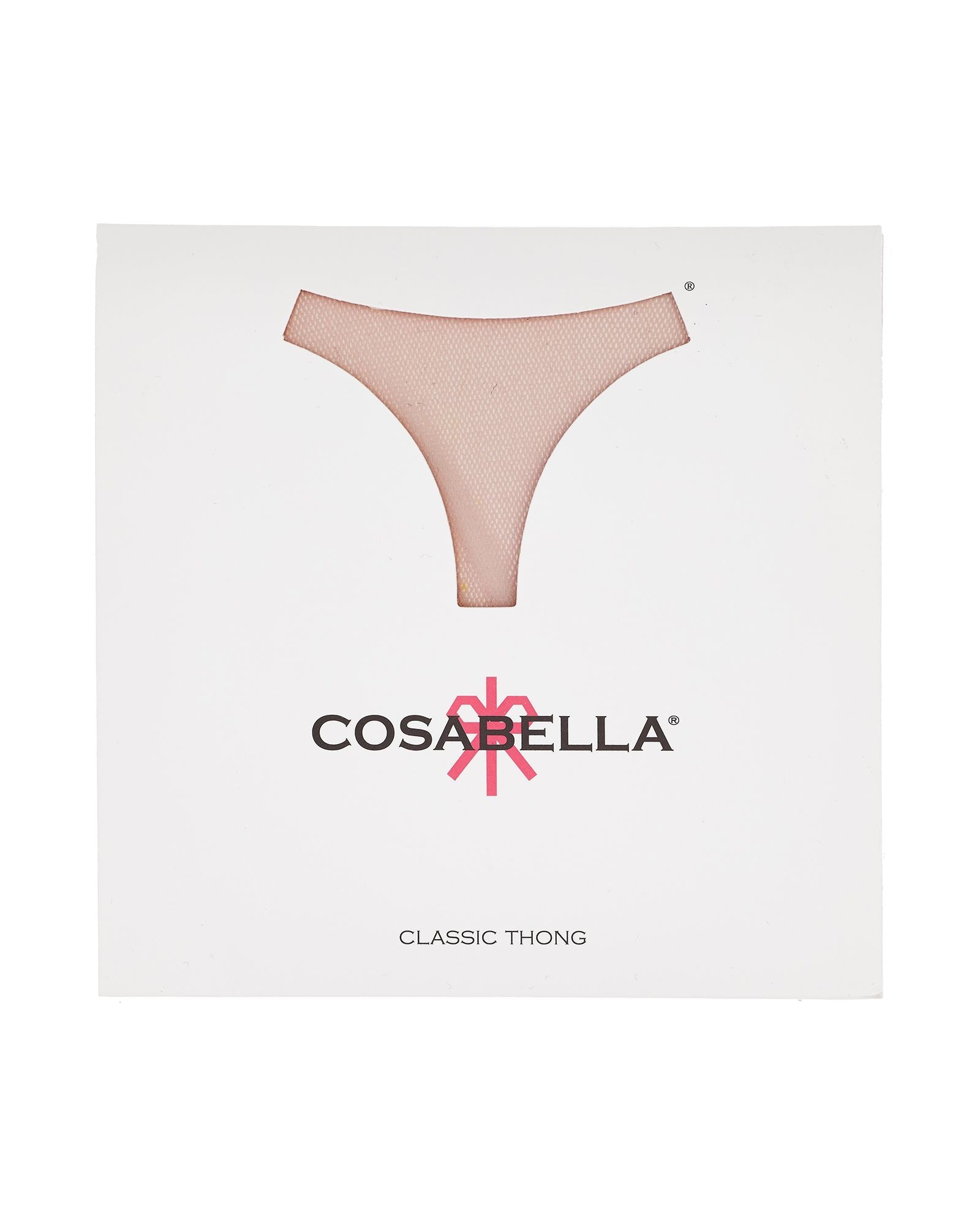 Cosabella Soire Confidence Classic Thong in beige