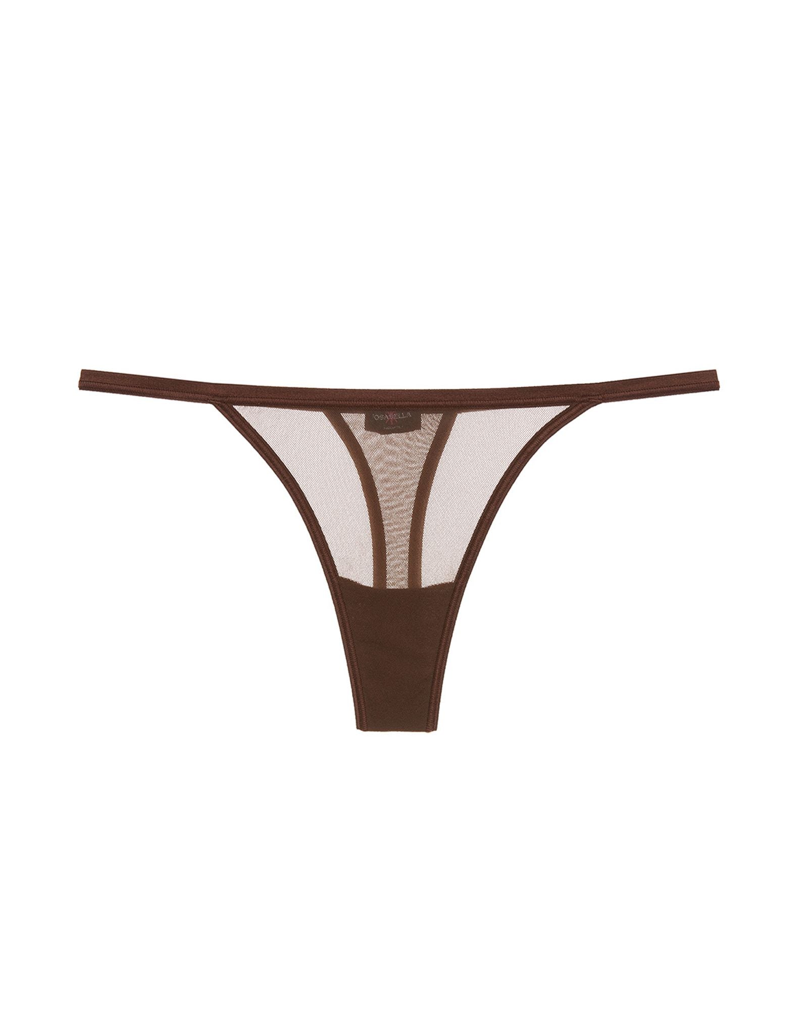 Cosabella Soire Confidence Italian Thong in brown