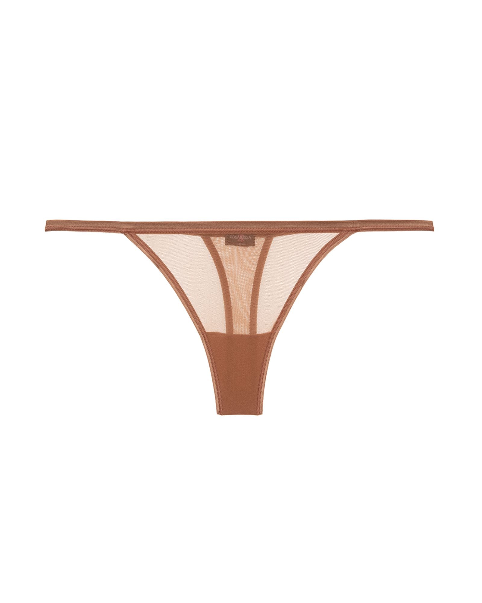 Cosabella Soire Confidence Italian Thong in brown