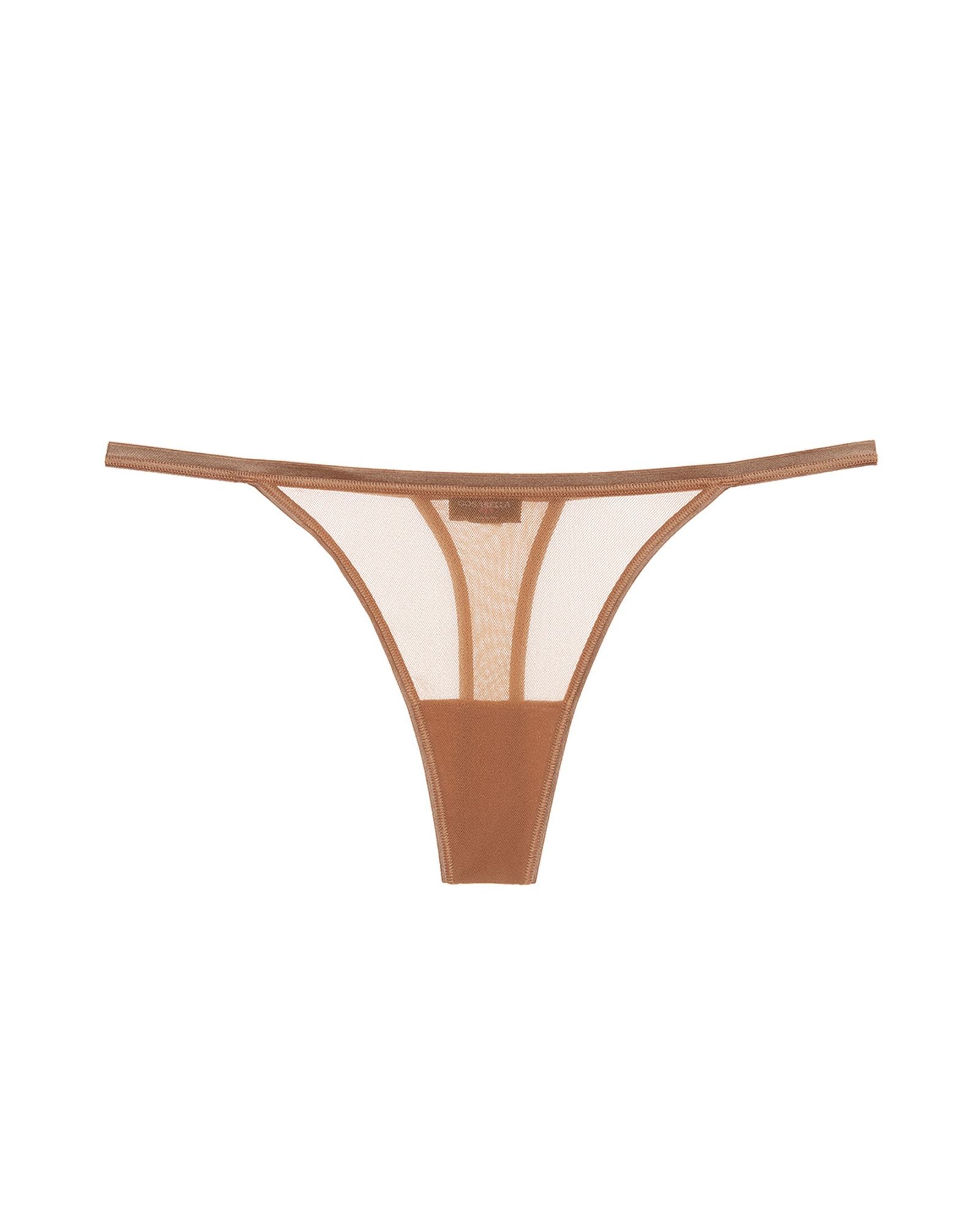 Cosabella Soire Confidence Italian Thong in brown