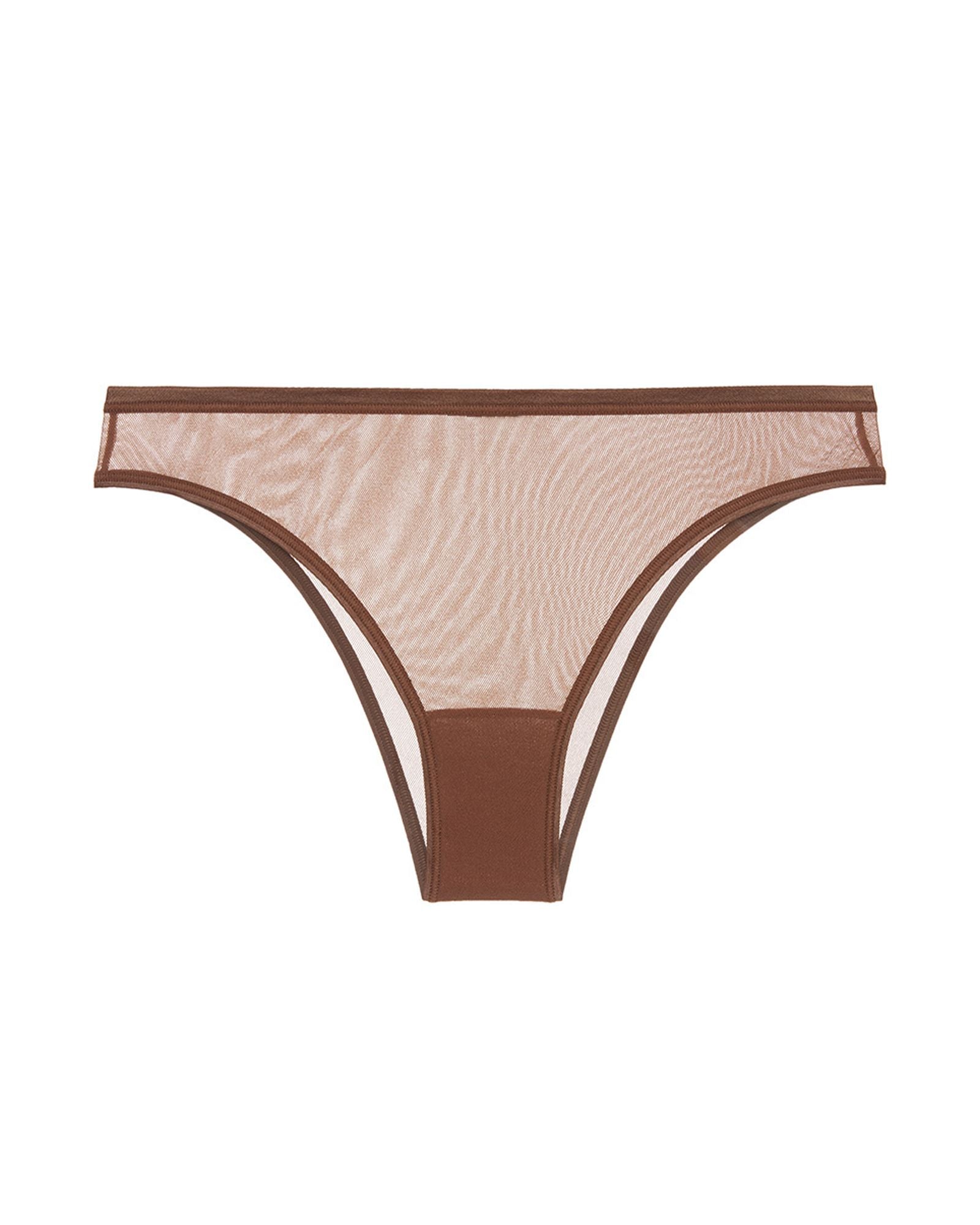 Cosabella Soire Confidence Brazilian Minikini in brown