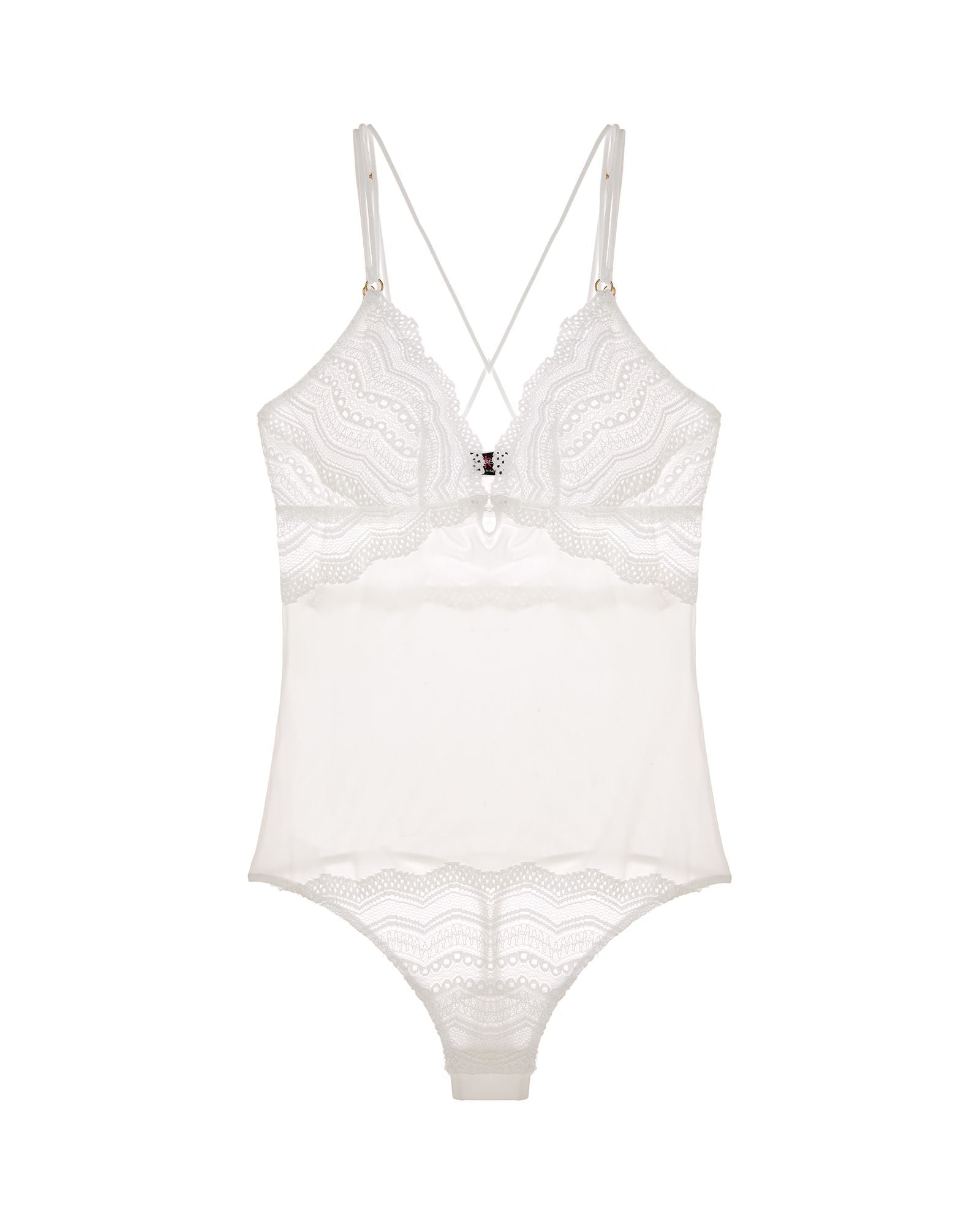 Cosabella Ceylon Spring Teddy in white