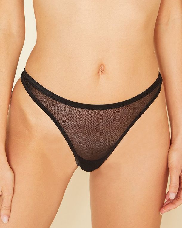 Cosabella Soire Confidence Classic Thong (Packaged) in black