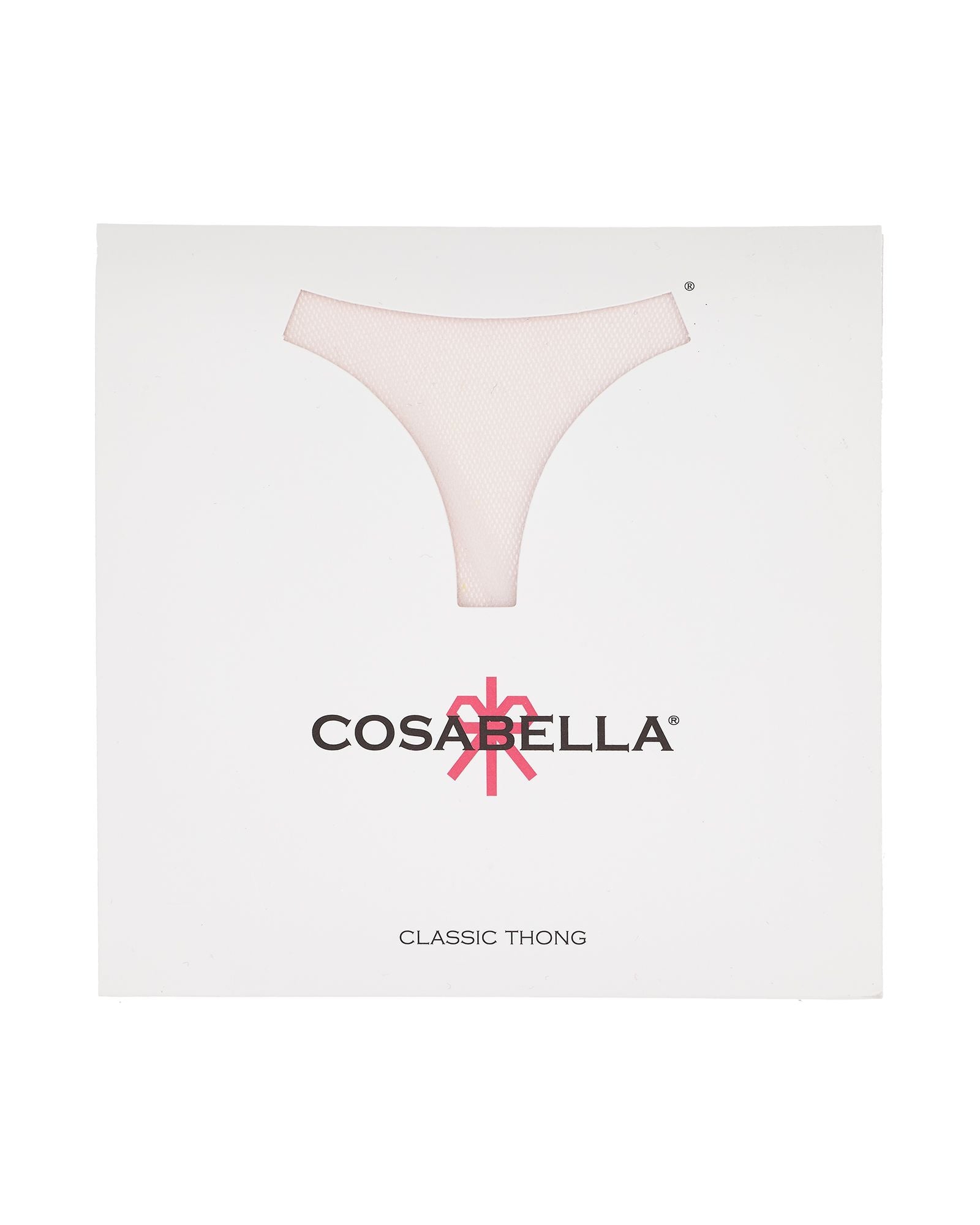 Cosabella Soire Confidence Classic Thong (Packaged) in pink
